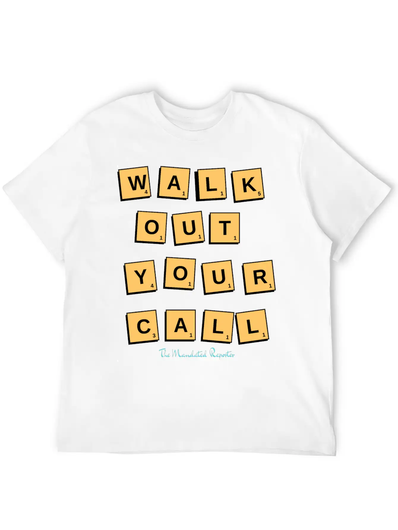 Walk Out Your Call Essential Cotton Tee For Daily Outfits – Unisex Style