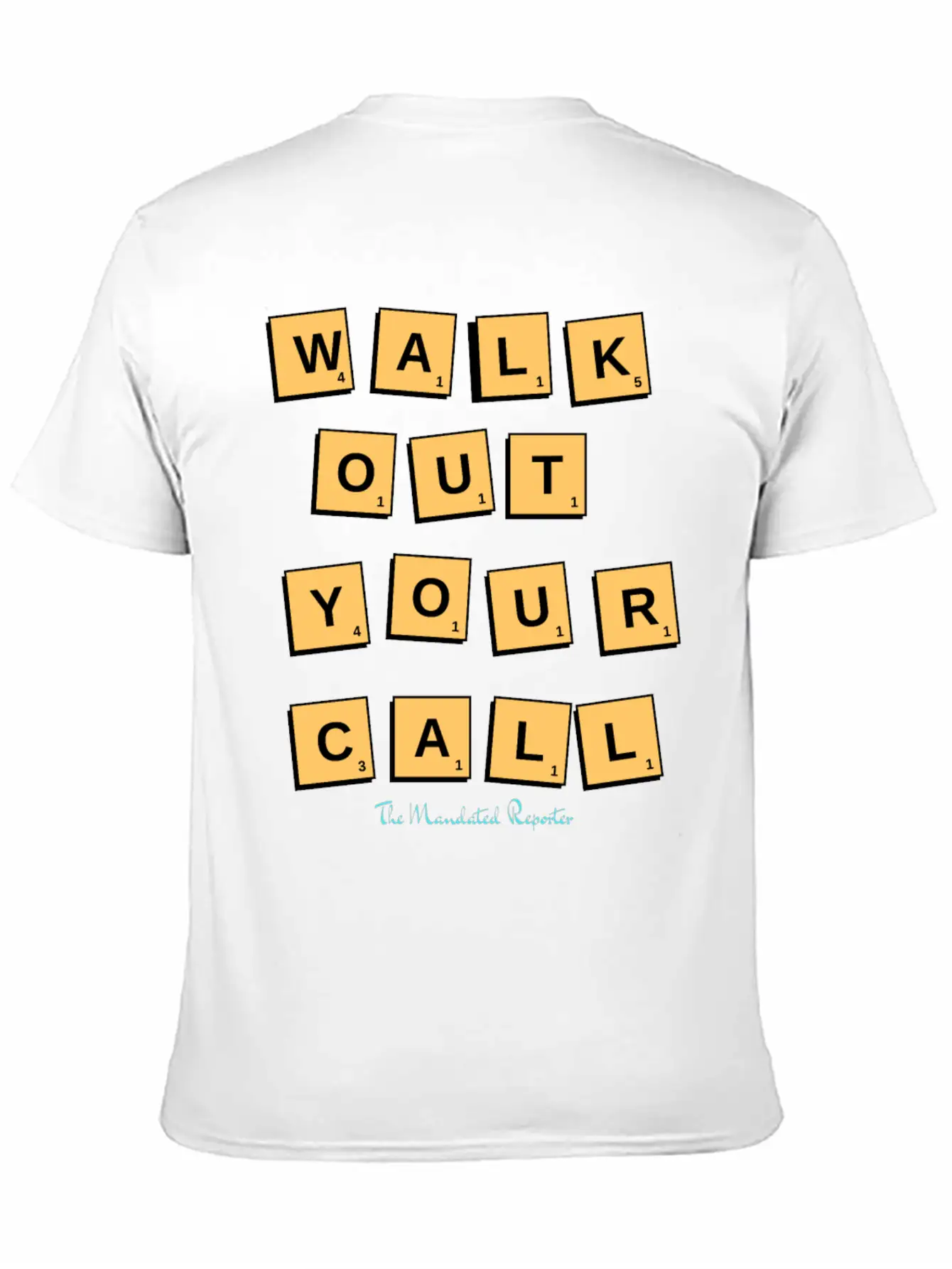 Walk Out Your Call Essential Cotton Tee For Daily Outfits – Unisex Style