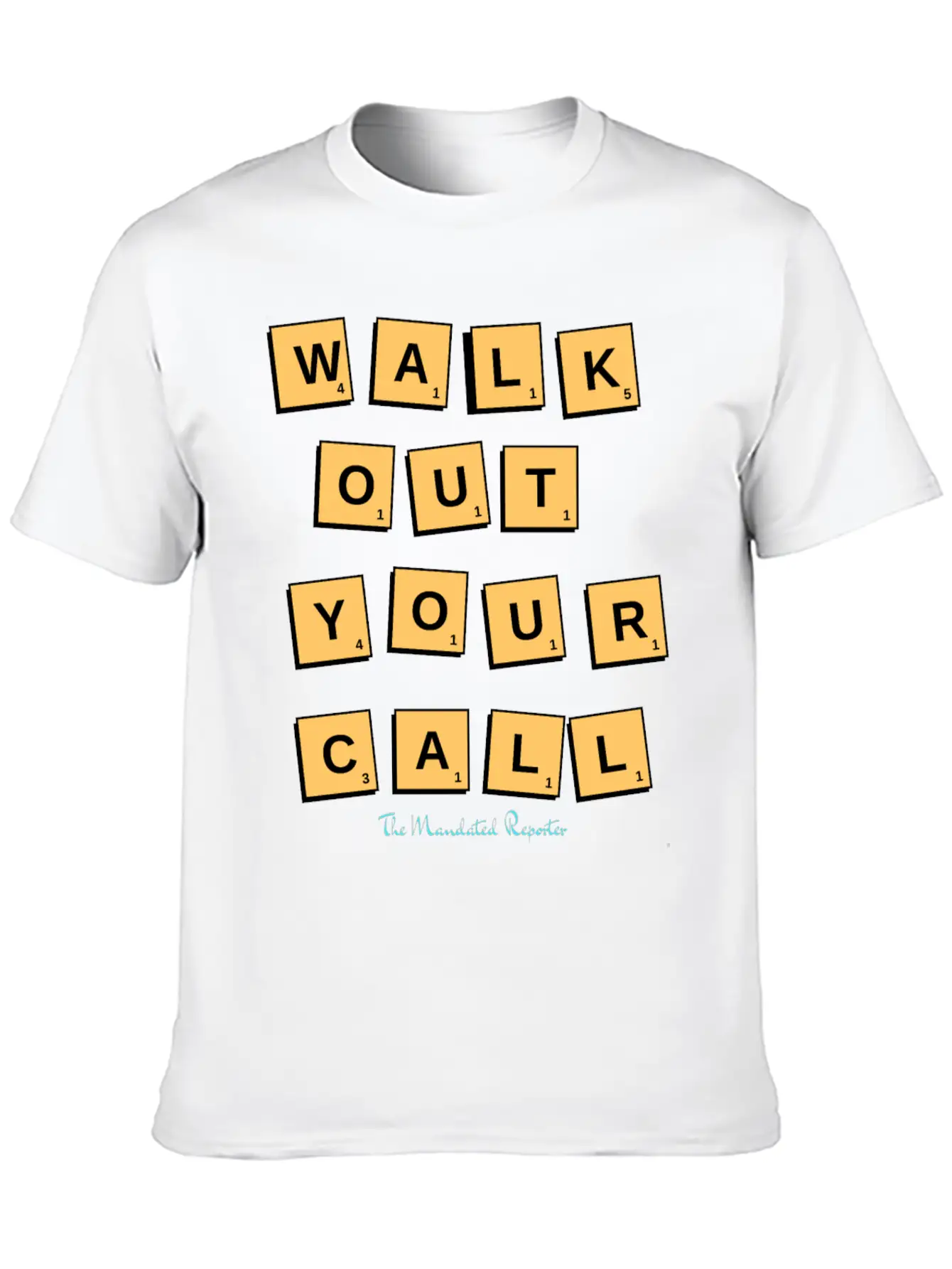 Walk Out Your Call Essential Cotton Tee For Daily Outfits – Unisex Style