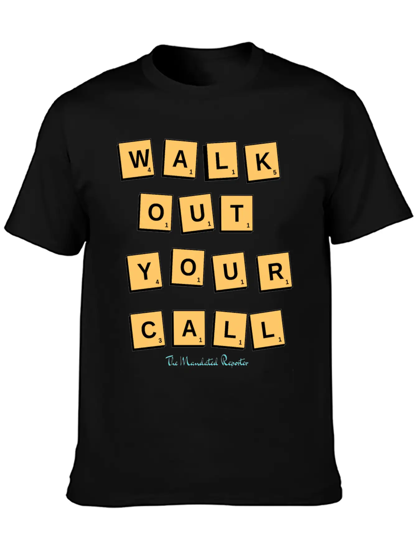 Walk Out Your Call Essential Cotton Tee For Daily Outfits – Unisex Style