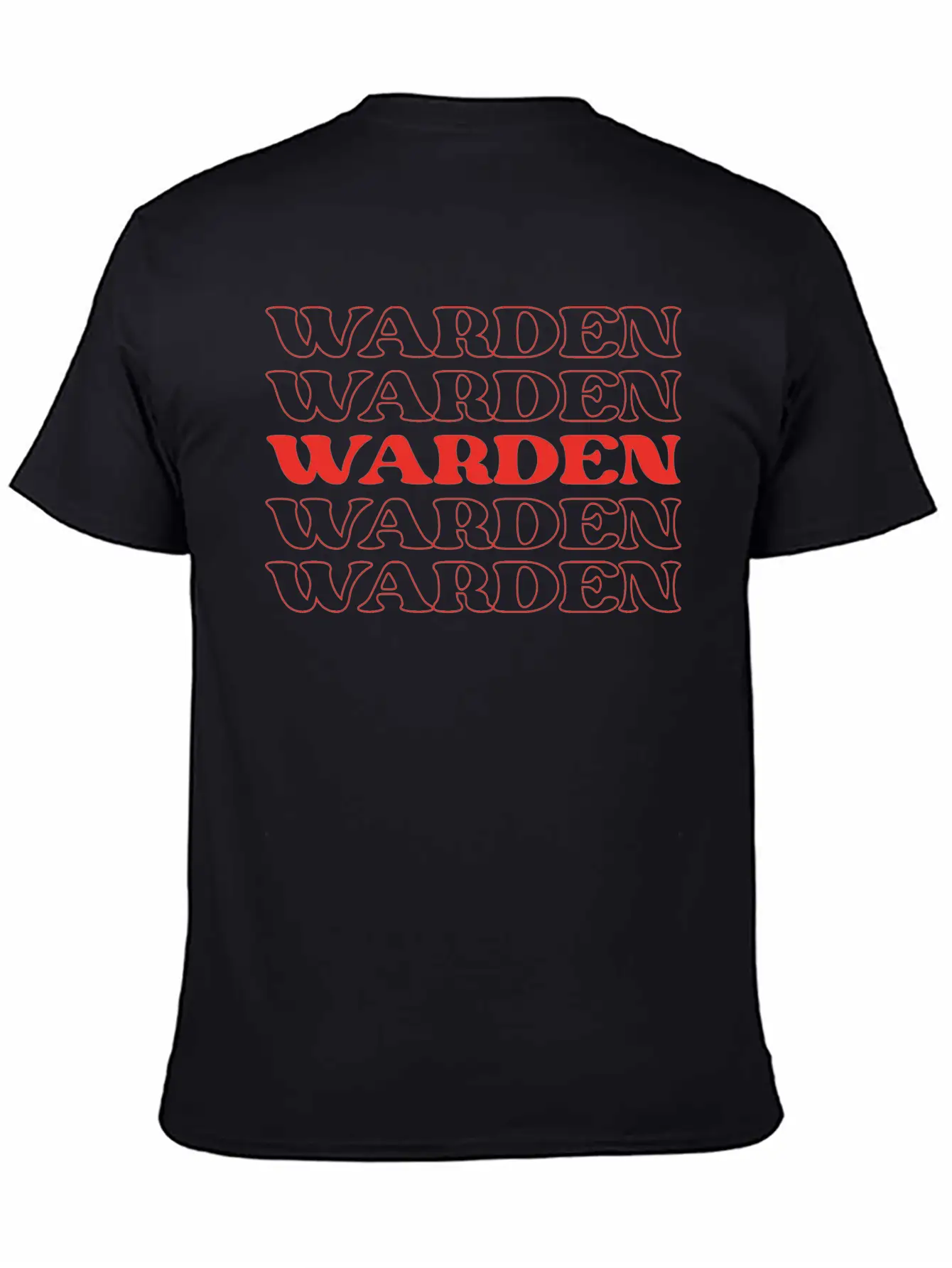 Warden Supervisor Administrator Guardian Keeper Unisex Casual T-Shirt – Clean Design For Daily Comfort