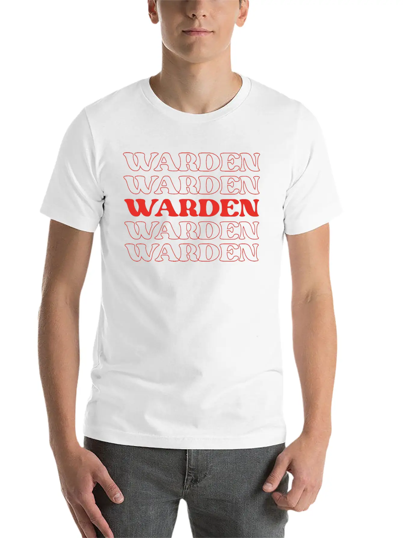 Warden Supervisor Administrator Guardian Keeper Unisex Casual T-Shirt – Clean Design For Daily Comfort