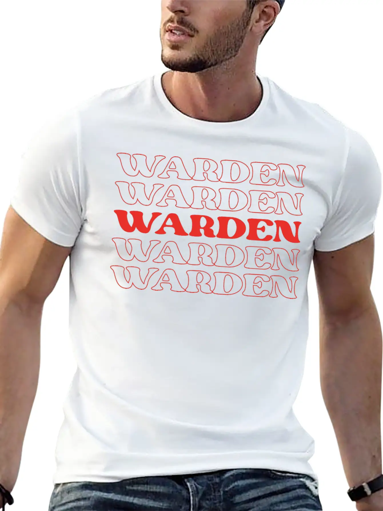 Warden Supervisor Administrator Guardian Keeper Unisex Casual T-Shirt – Clean Design For Daily Comfort