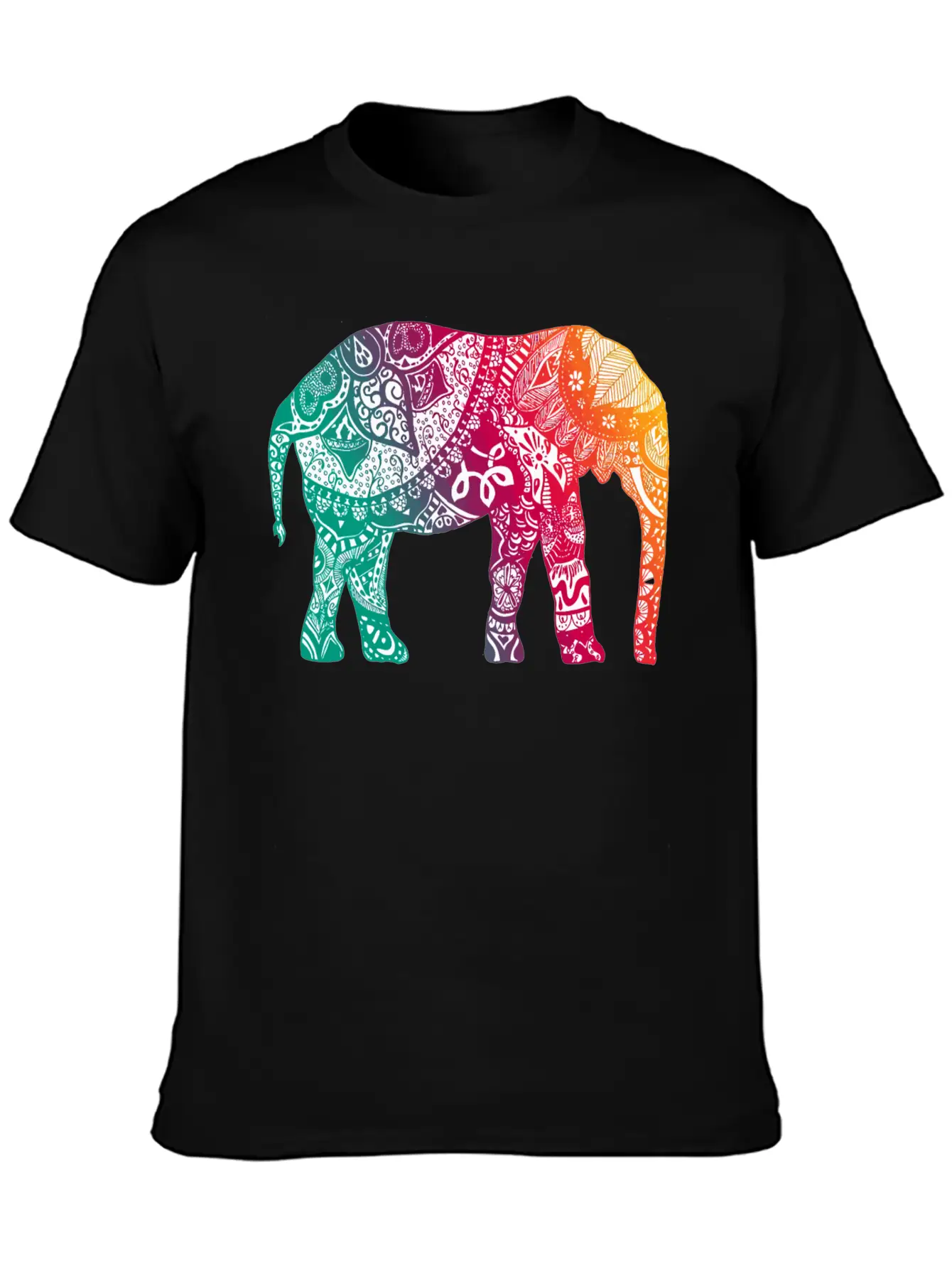 Warm Elephant Soft Cotton Short Sleeve Tee – Unisex Wardrobe Staple