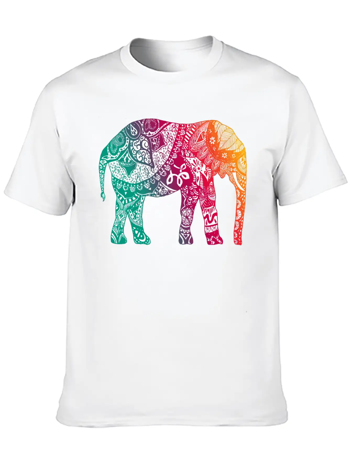 Warm Elephant Soft Cotton Short Sleeve Tee – Unisex Wardrobe Staple