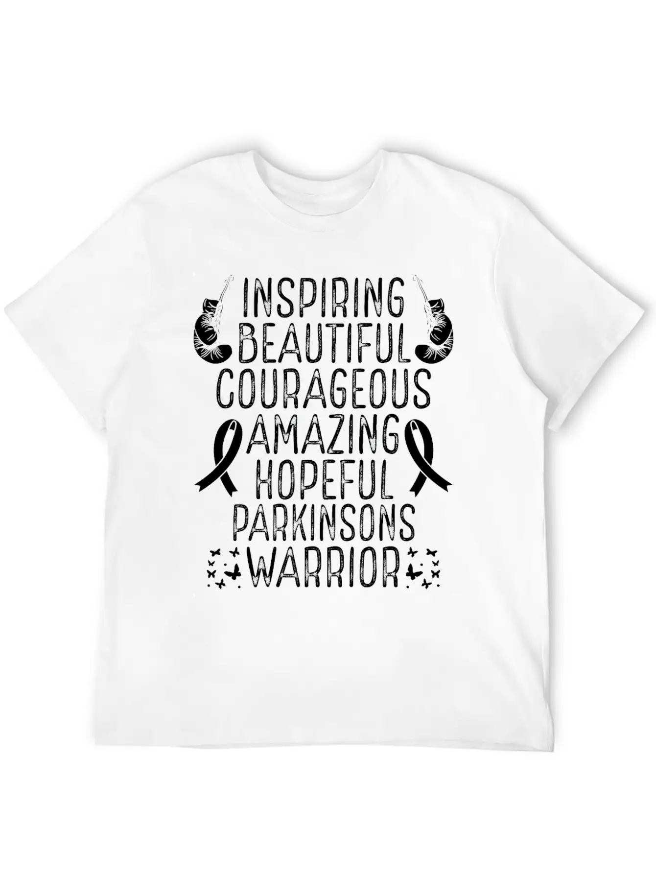 Warrior Disease Fighter Parkinsons Awareness Soft Cotton Short Sleeve Tee – Unisex Wardrobe Staple