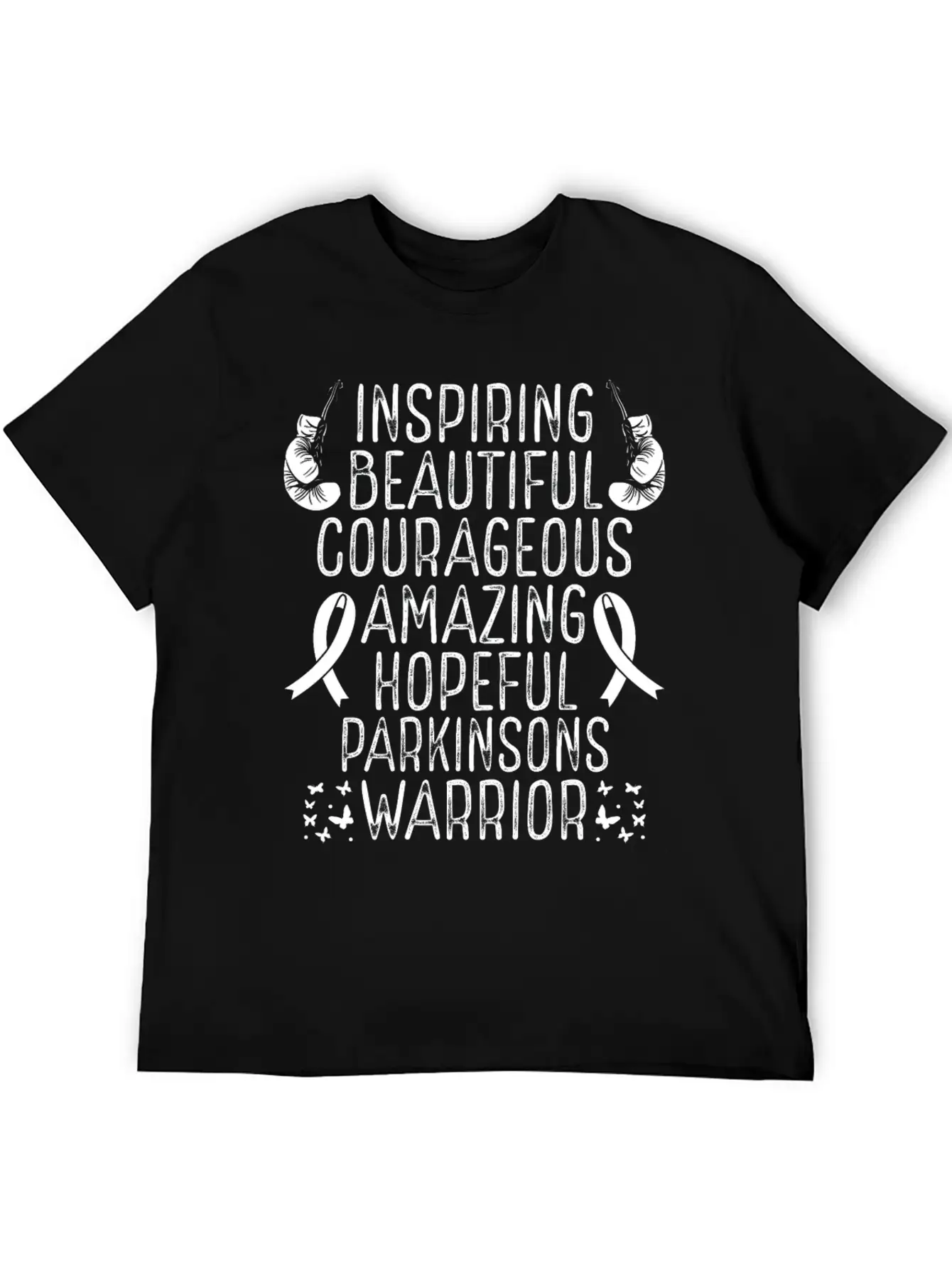 Warrior Disease Fighter Parkinsons Awareness Soft Cotton Short Sleeve Tee – Unisex Wardrobe Staple