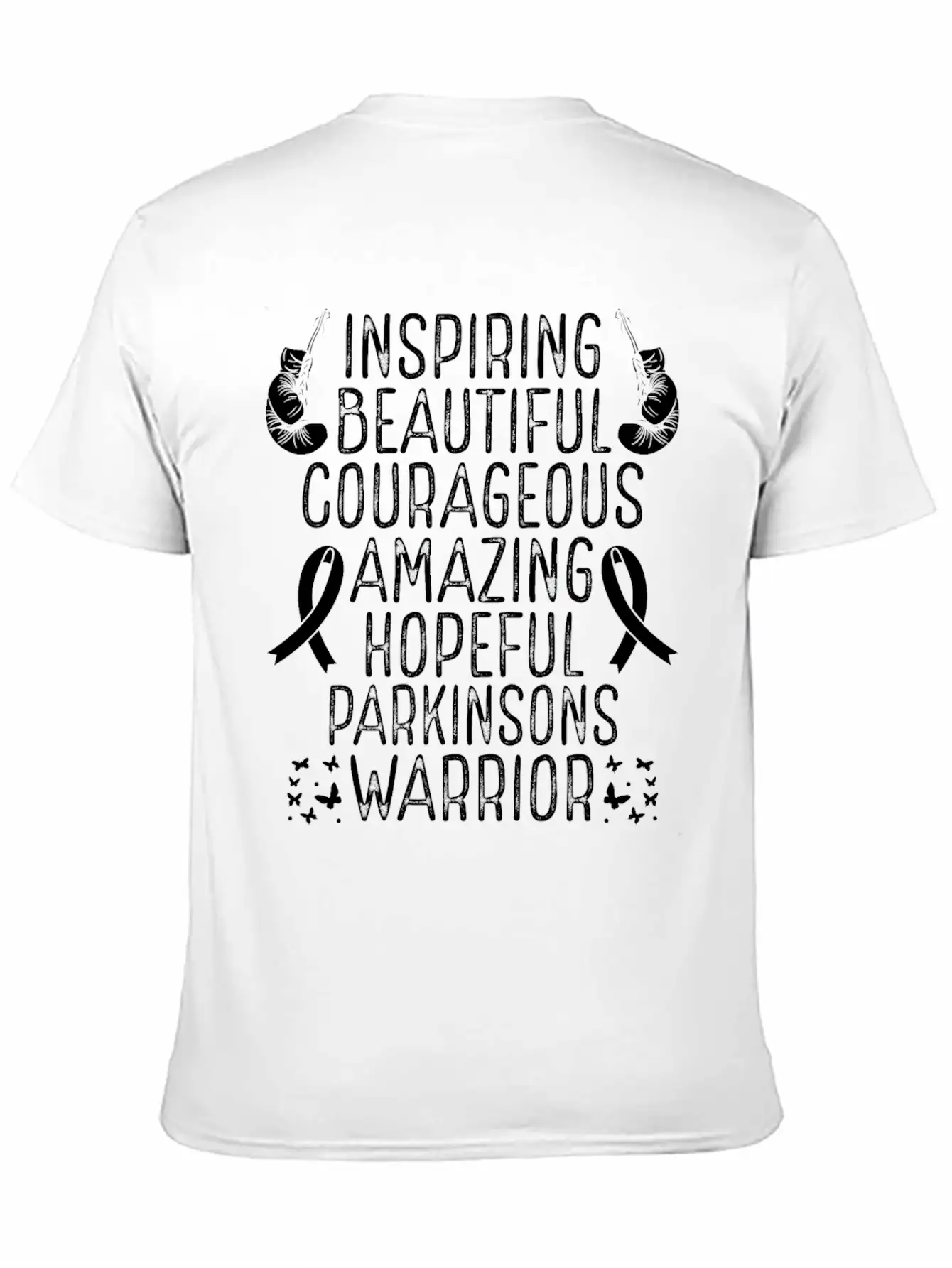 Warrior Disease Fighter Parkinsons Awareness Soft Cotton Short Sleeve Tee – Unisex Wardrobe Staple
