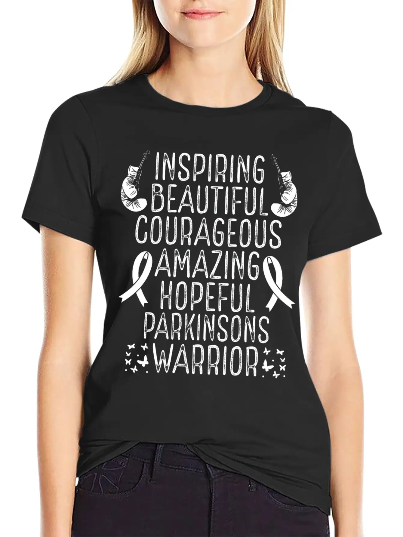 Warrior Disease Fighter Parkinsons Awareness Soft Cotton Short Sleeve Tee – Unisex Wardrobe Staple