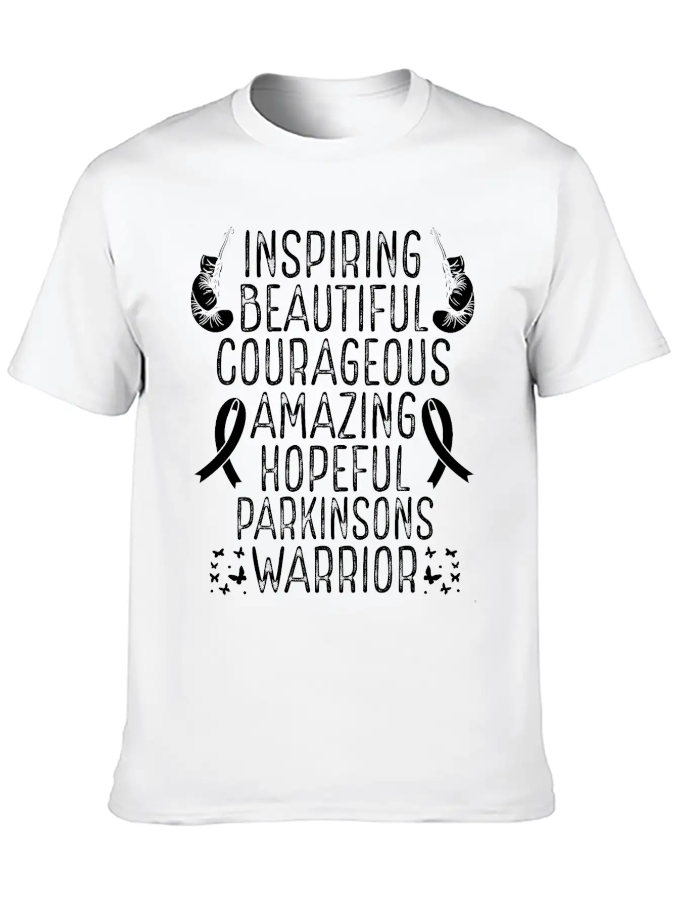 Warrior Disease Fighter Parkinsons Awareness Soft Cotton Short Sleeve Tee – Unisex Wardrobe Staple