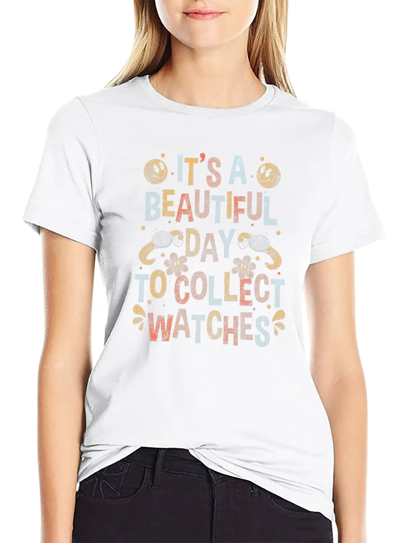 Watch Collector Time Jewelry Lightweight Cotton T-Shirt – Daily Comfort Graphic Shirt