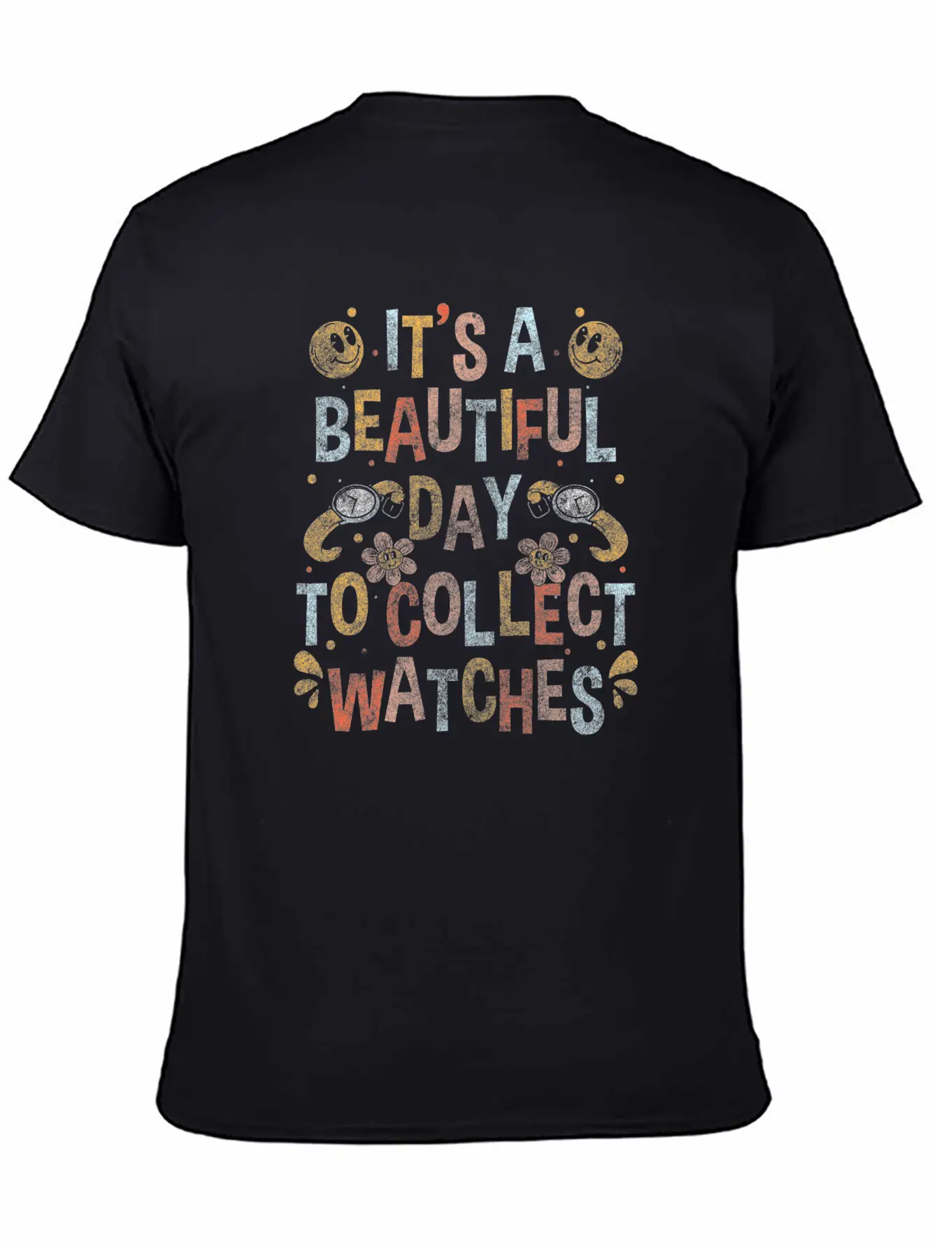 Watch Collector Time Jewelry Lightweight Cotton T-Shirt – Daily Comfort Graphic Shirt