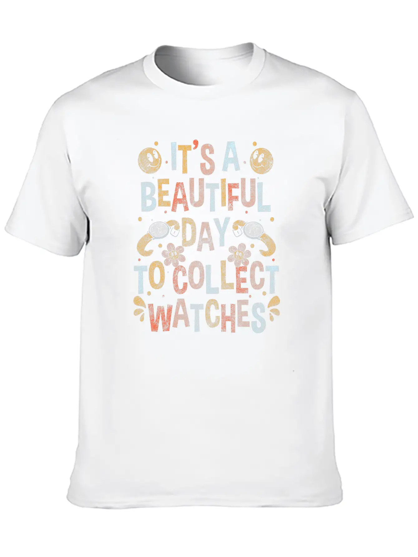 Watch Collector Time Jewelry Lightweight Cotton T-Shirt – Daily Comfort Graphic Shirt