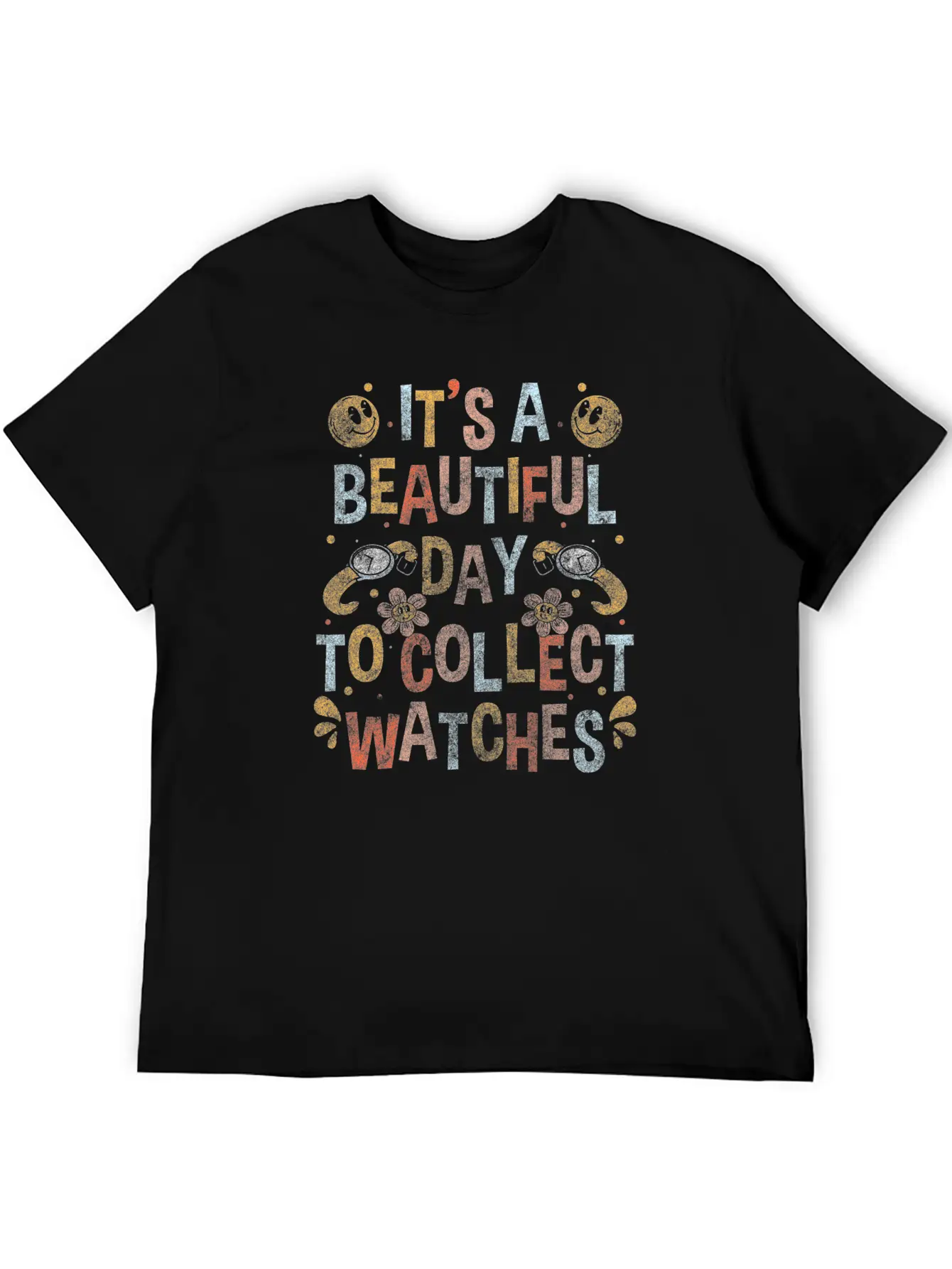 Watch Collector Time Jewelry Lightweight Cotton T-Shirt – Daily Comfort Graphic Shirt