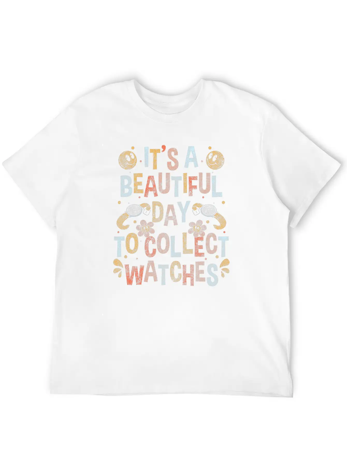 Watch Collector Time Jewelry Lightweight Cotton T-Shirt – Daily Comfort Graphic Shirt