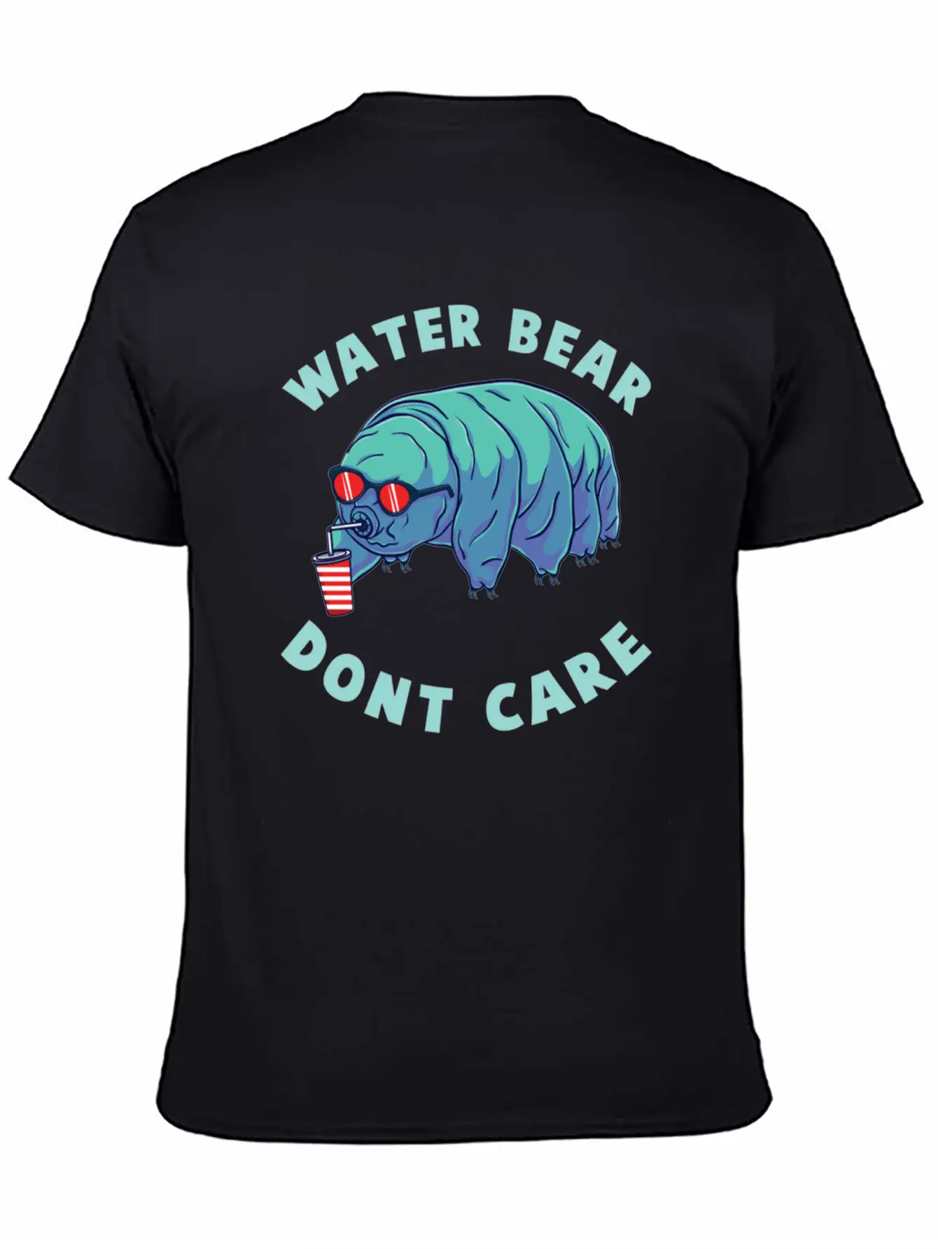 Water Bear Don T Care For Tardigrade Lover Comfortable Minimalist Graphic Tee – Summer Style Essential