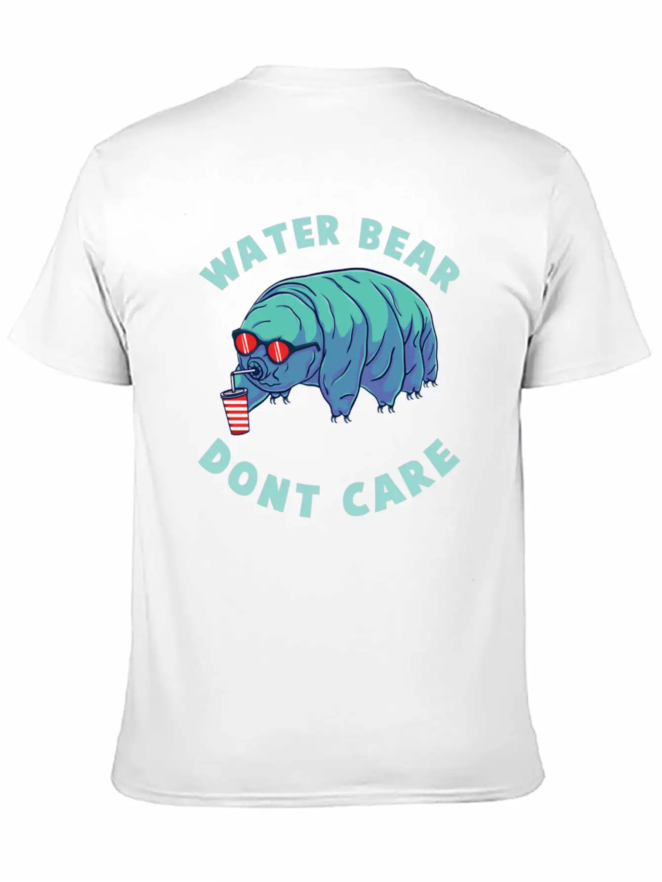 Water Bear Don T Care For Tardigrade Lover Comfortable Minimalist Graphic Tee – Summer Style Essential