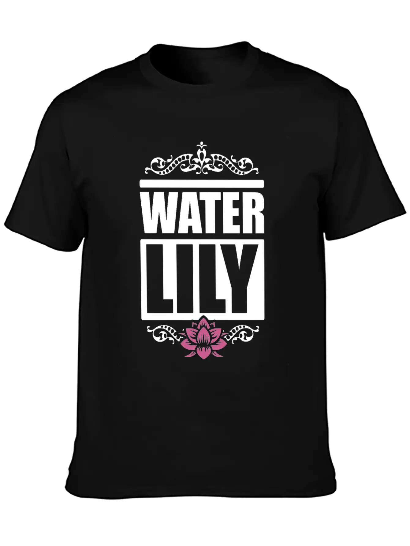 Water Lily Beautiful Flower Summer Girl Essential Cotton Tee For Daily Outfits – Unisex Style