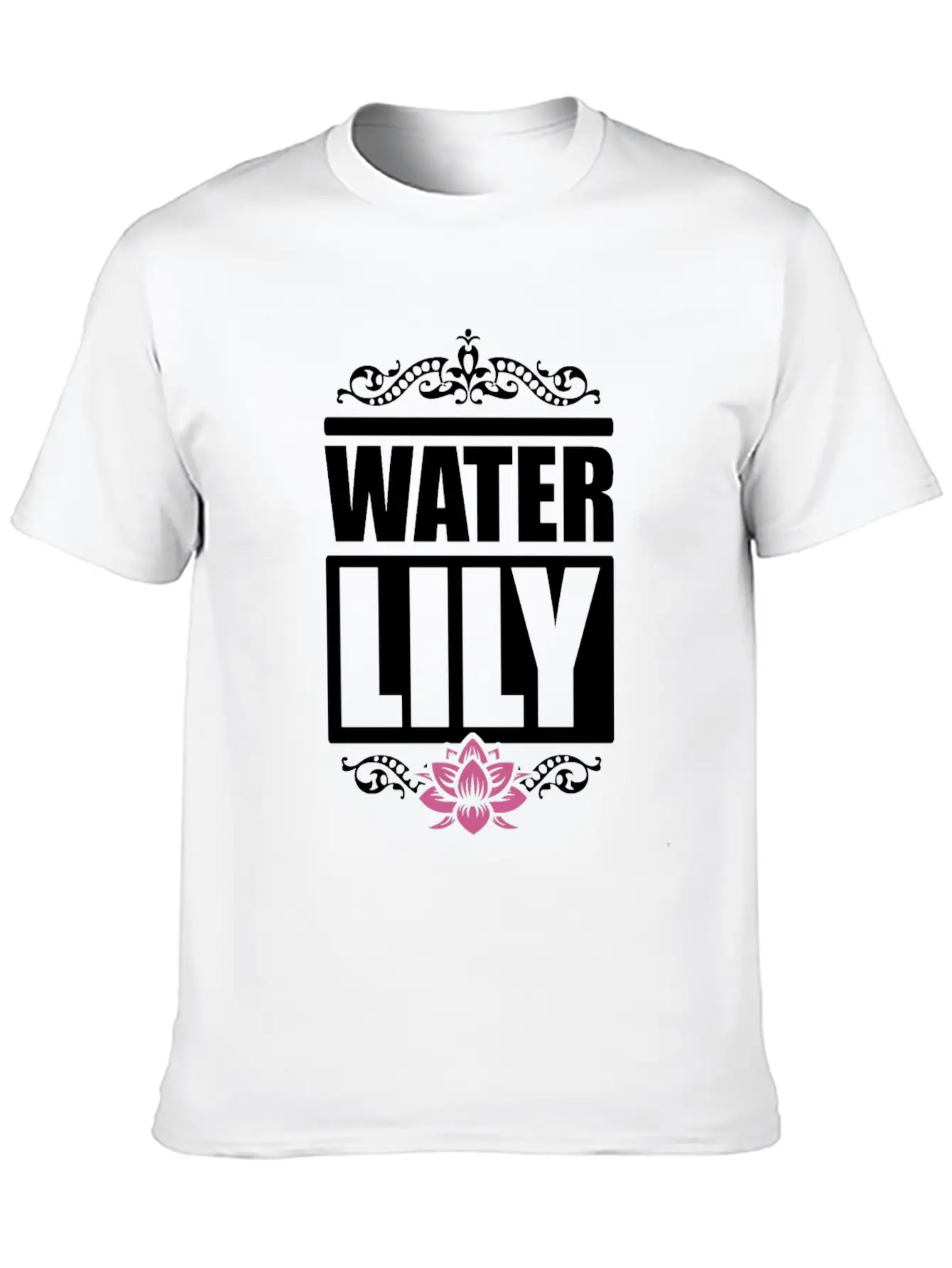 Water Lily Beautiful Flower Summer Girl Essential Cotton Tee For Daily Outfits – Unisex Style