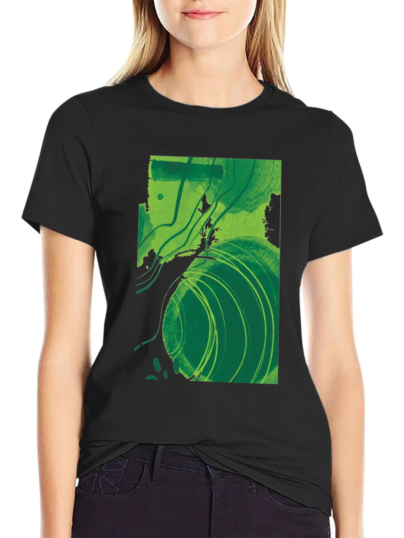 Watercolor Art Elephant Unisex Casual T-Shirt – Clean Design For Daily Comfort