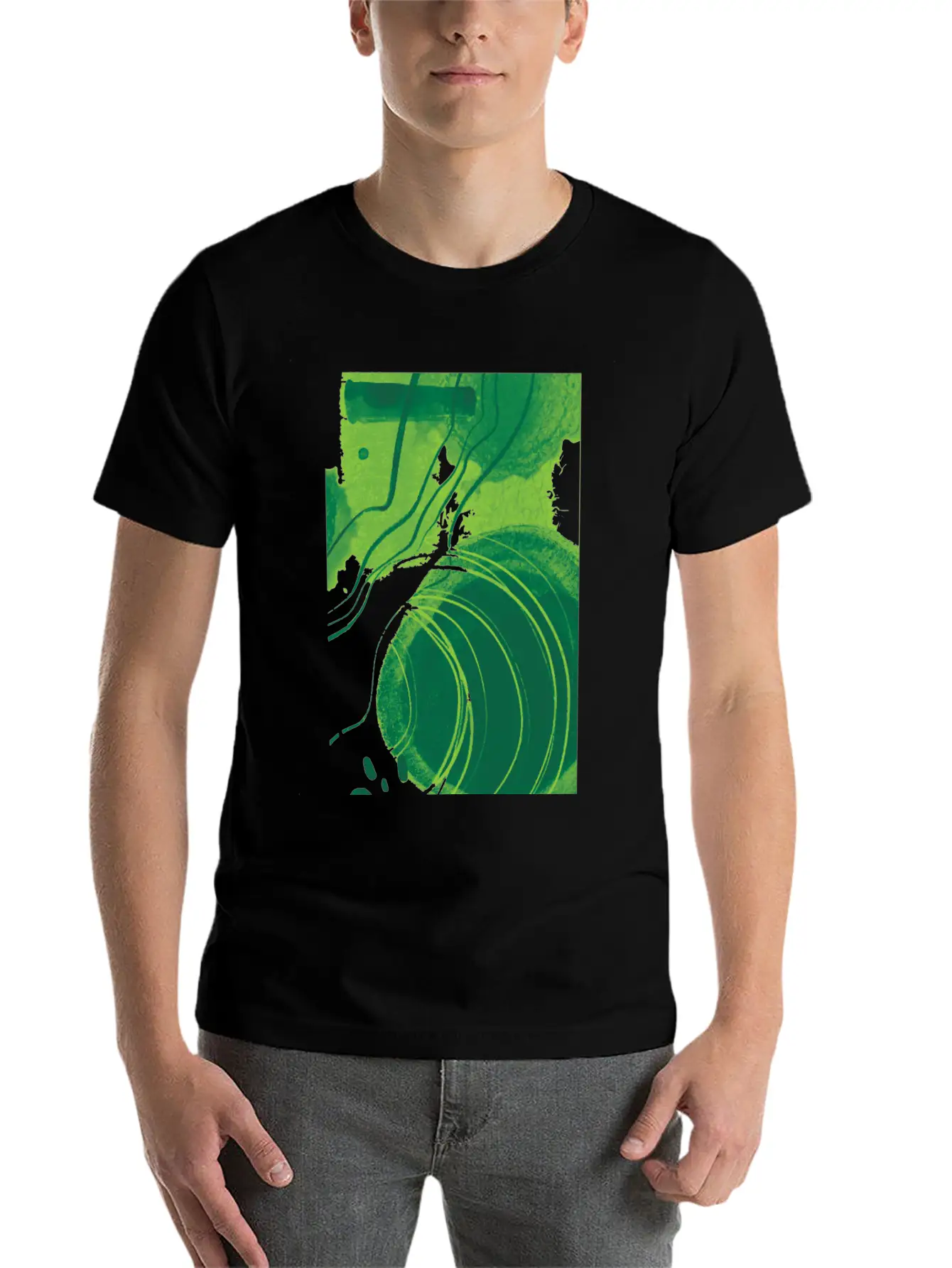 Watercolor Art Elephant Unisex Casual T-Shirt – Clean Design For Daily Comfort