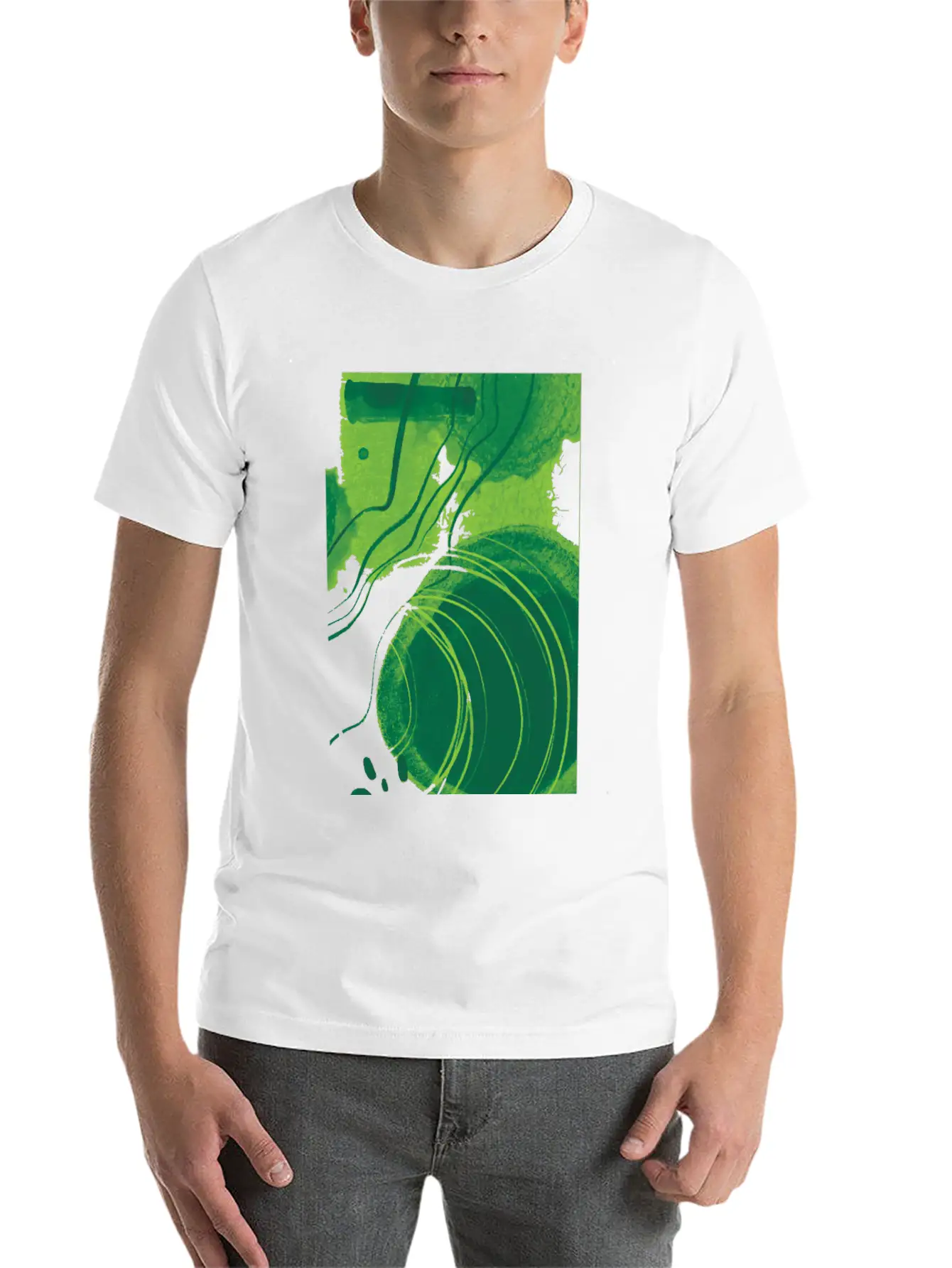Watercolor Art Elephant Unisex Casual T-Shirt – Clean Design For Daily Comfort