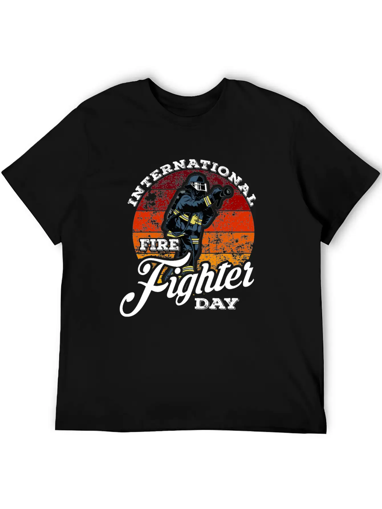We Are Proud Of Our Firefighters Lightweight Cotton T-Shirt – Daily Comfort Graphic Shirt