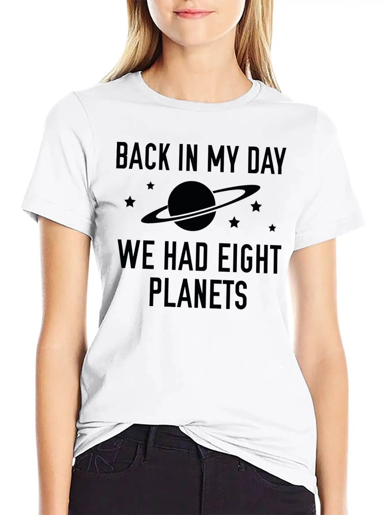 We Had Eight Planets Unisex Casual T-Shirt – Clean Design For Daily Comfort