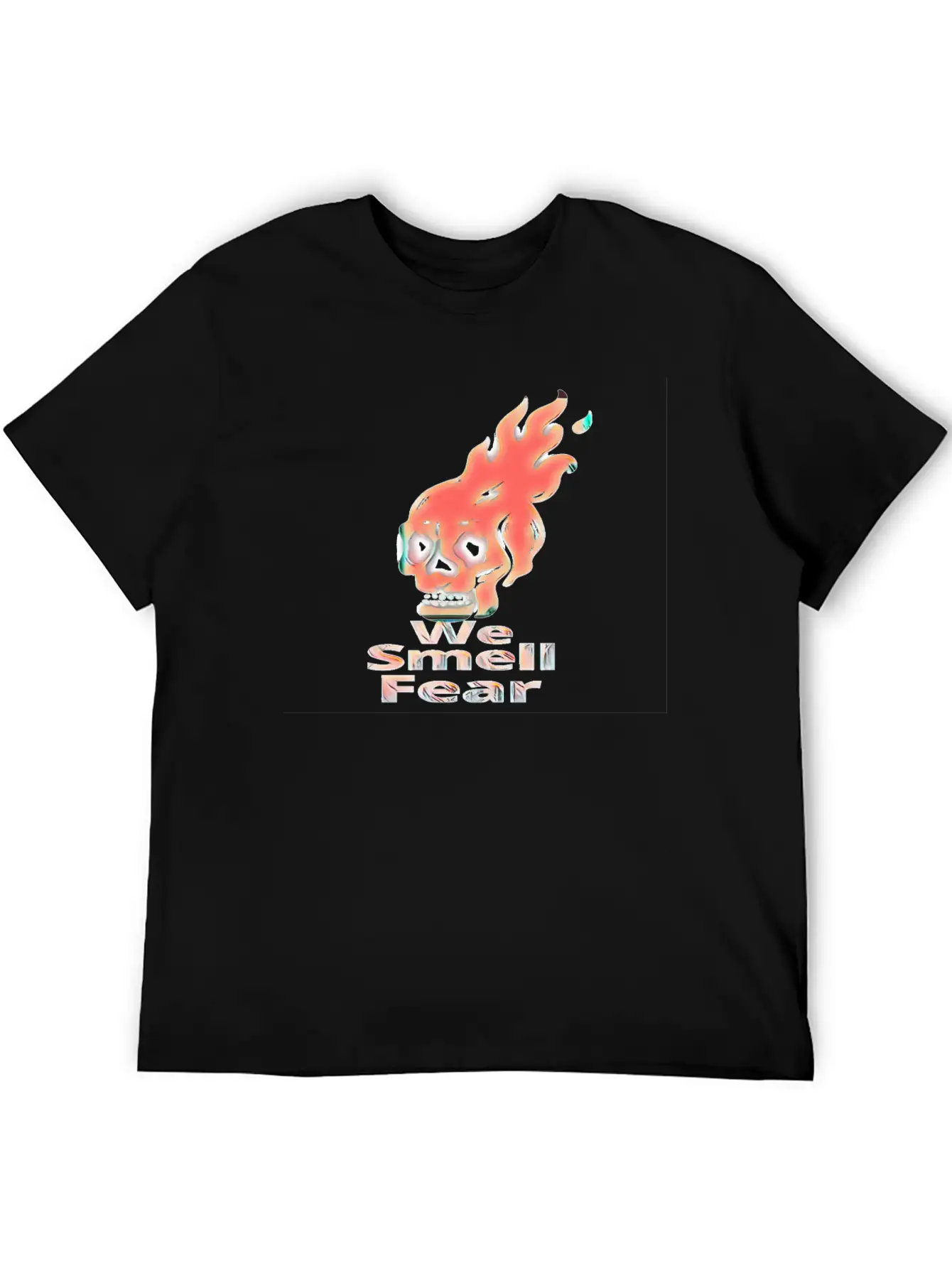 We Smell Fear Lightweight Cotton T-Shirt – Daily Comfort Graphic Shirt