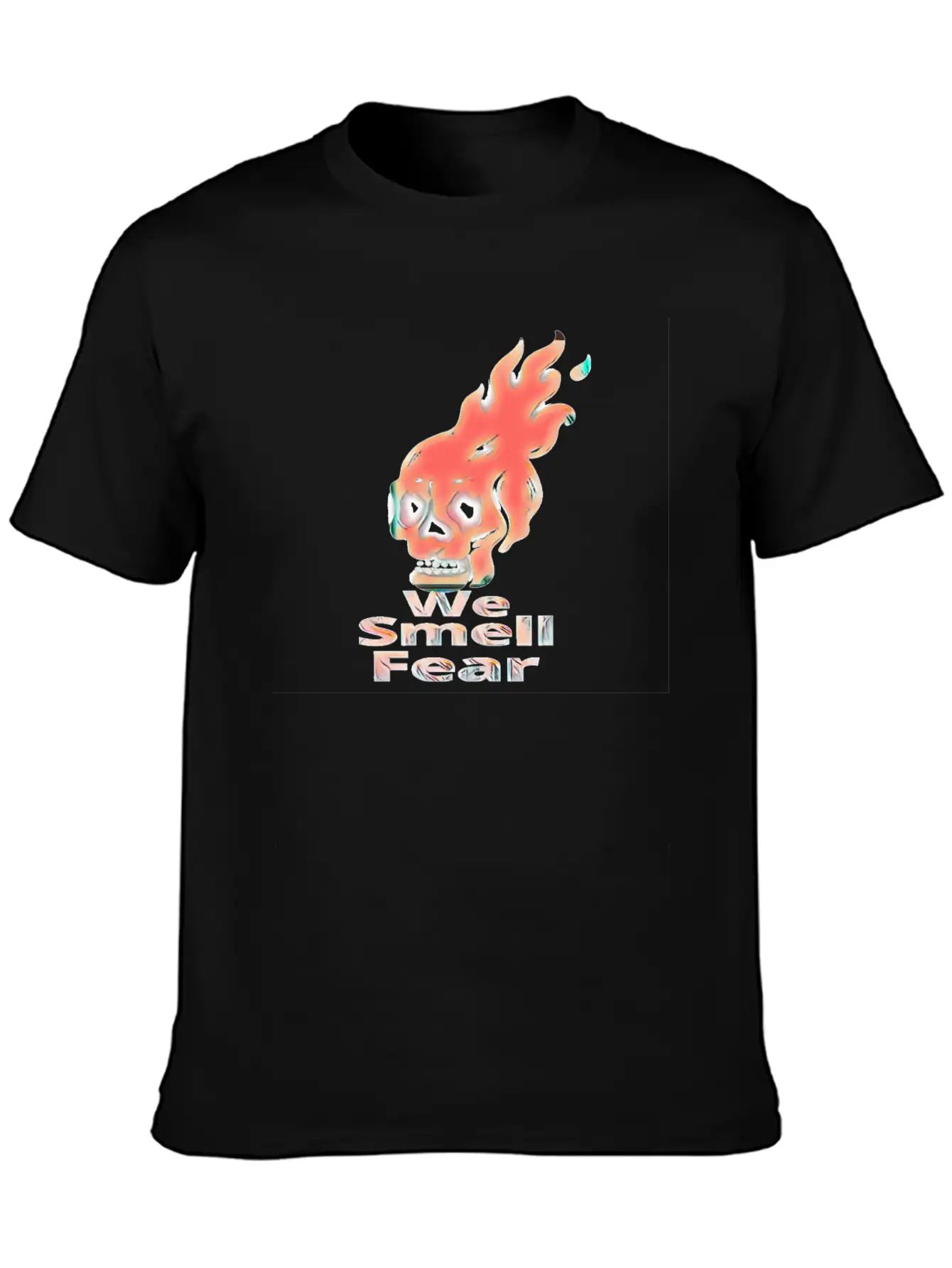 We Smell Fear Lightweight Cotton T-Shirt – Daily Comfort Graphic Shirt