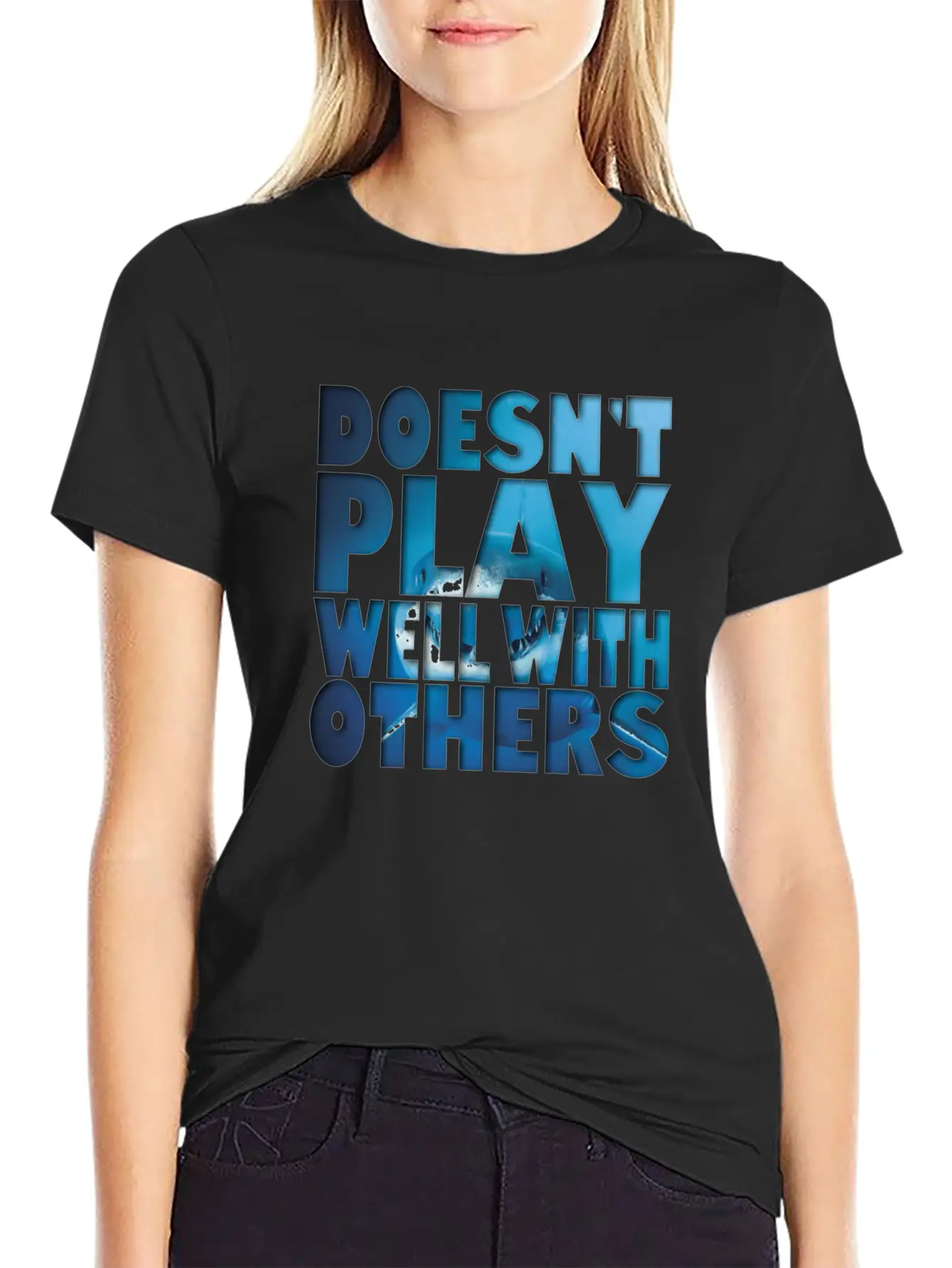 Week Of The Shark Modern Fit Casual T-Shirt – Clean And Versatile Design