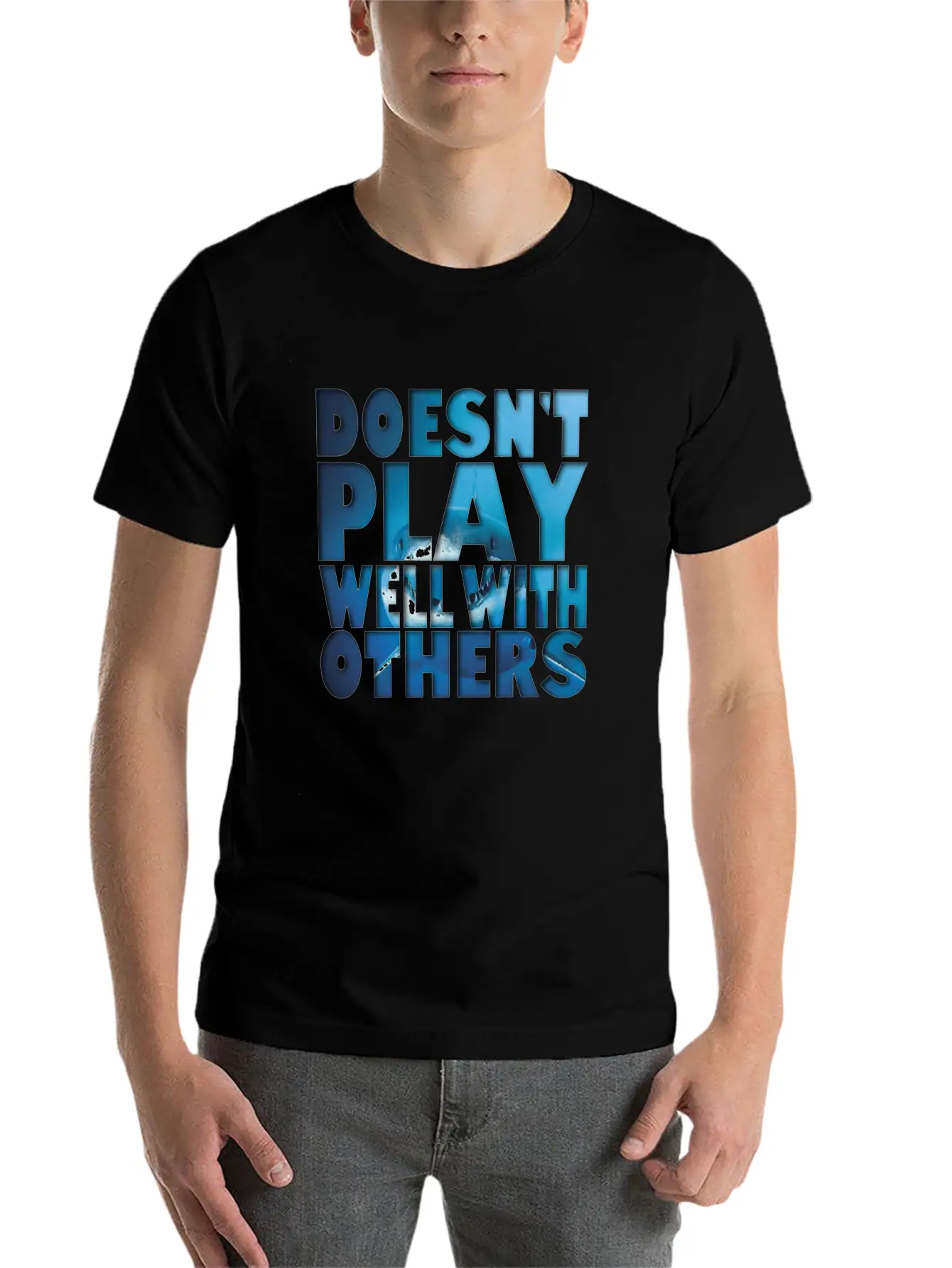 Week Of The Shark Modern Fit Casual T-Shirt – Clean And Versatile Design