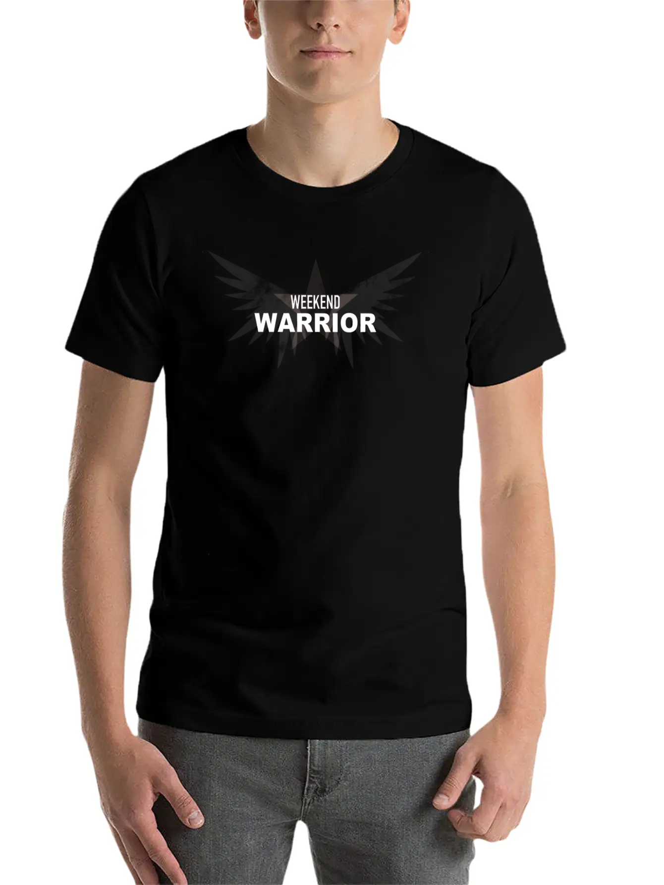 WEEKEND WARRIOR Hardstyle Rawstyle Hardcore Basic Graphic T-Shirt – Daily Comfort In Soft Cotton