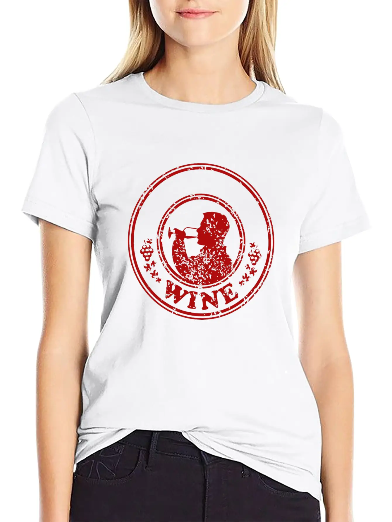 Wein Wine Flasche Glas Bottle Barrels Glasses155 Soft Cotton Short Sleeve Tee – Unisex Wardrobe Staple