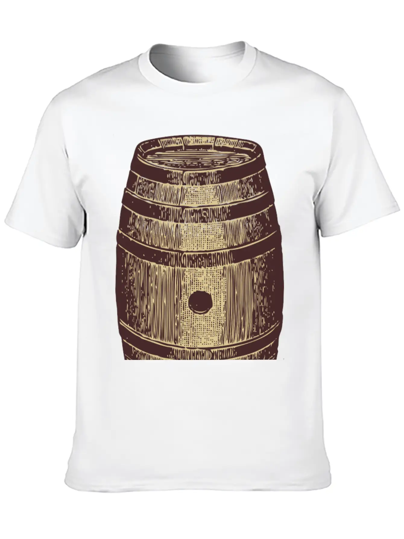 Wein Wine Flasche Glas Bottle Barrels Glasses19 Unisex Casual T-Shirt – Clean Design For Daily Comfort