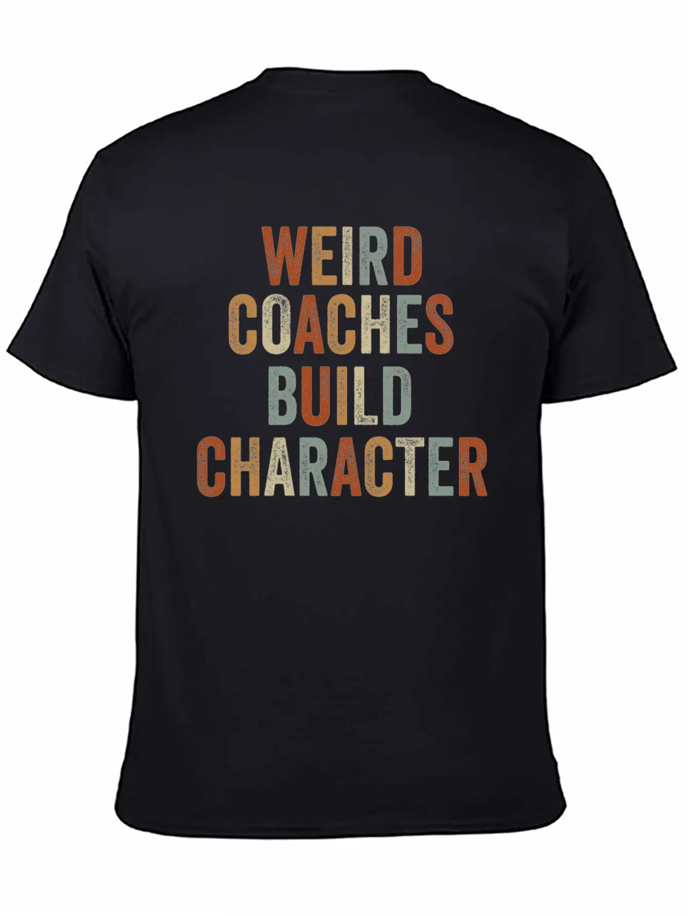 Weird Coaches Build Character Coach Essential Cotton Tee For Daily Outfits – Unisex Style