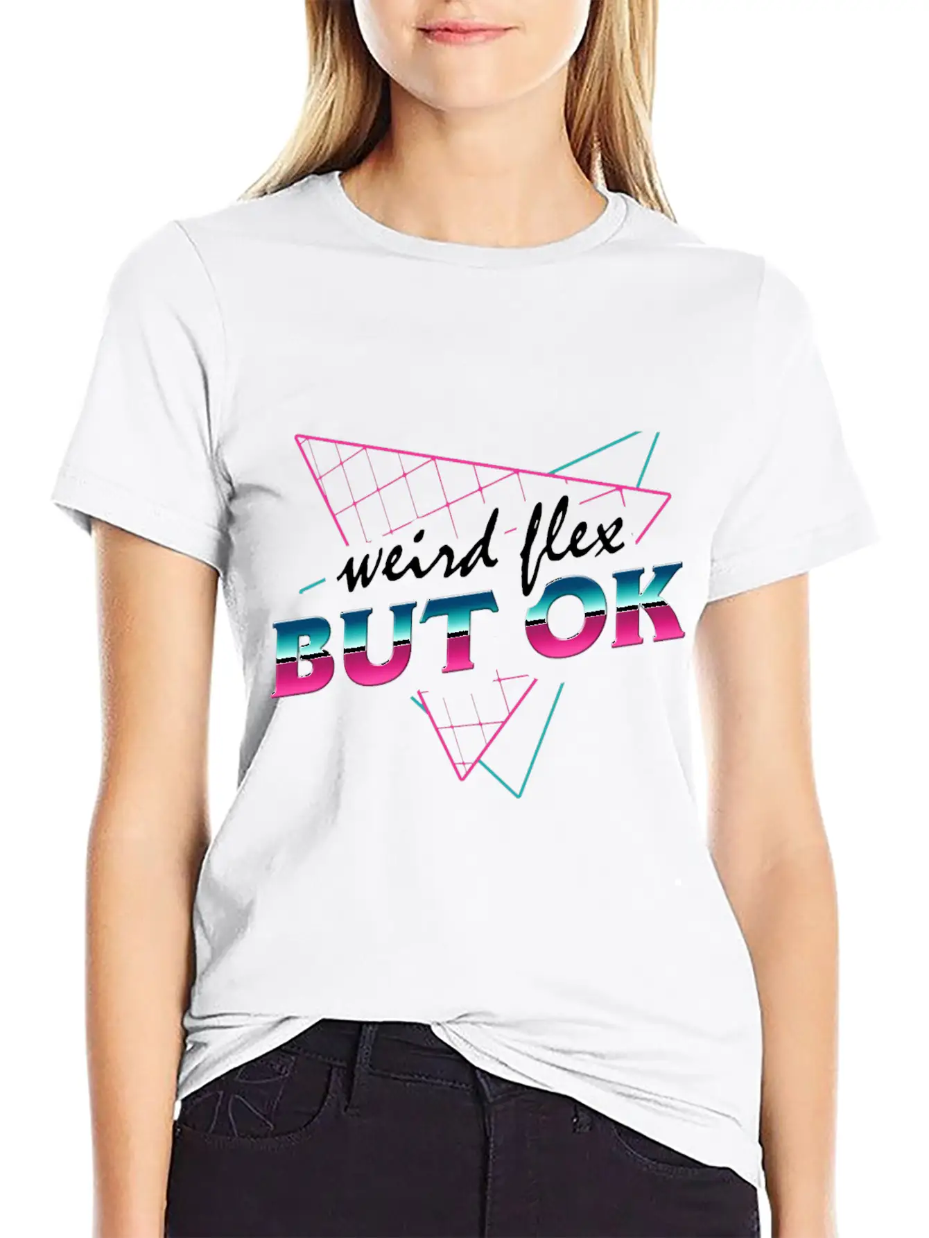 Weird Flex But OK Unisex Casual T-Shirt – Clean Design For Daily Comfort