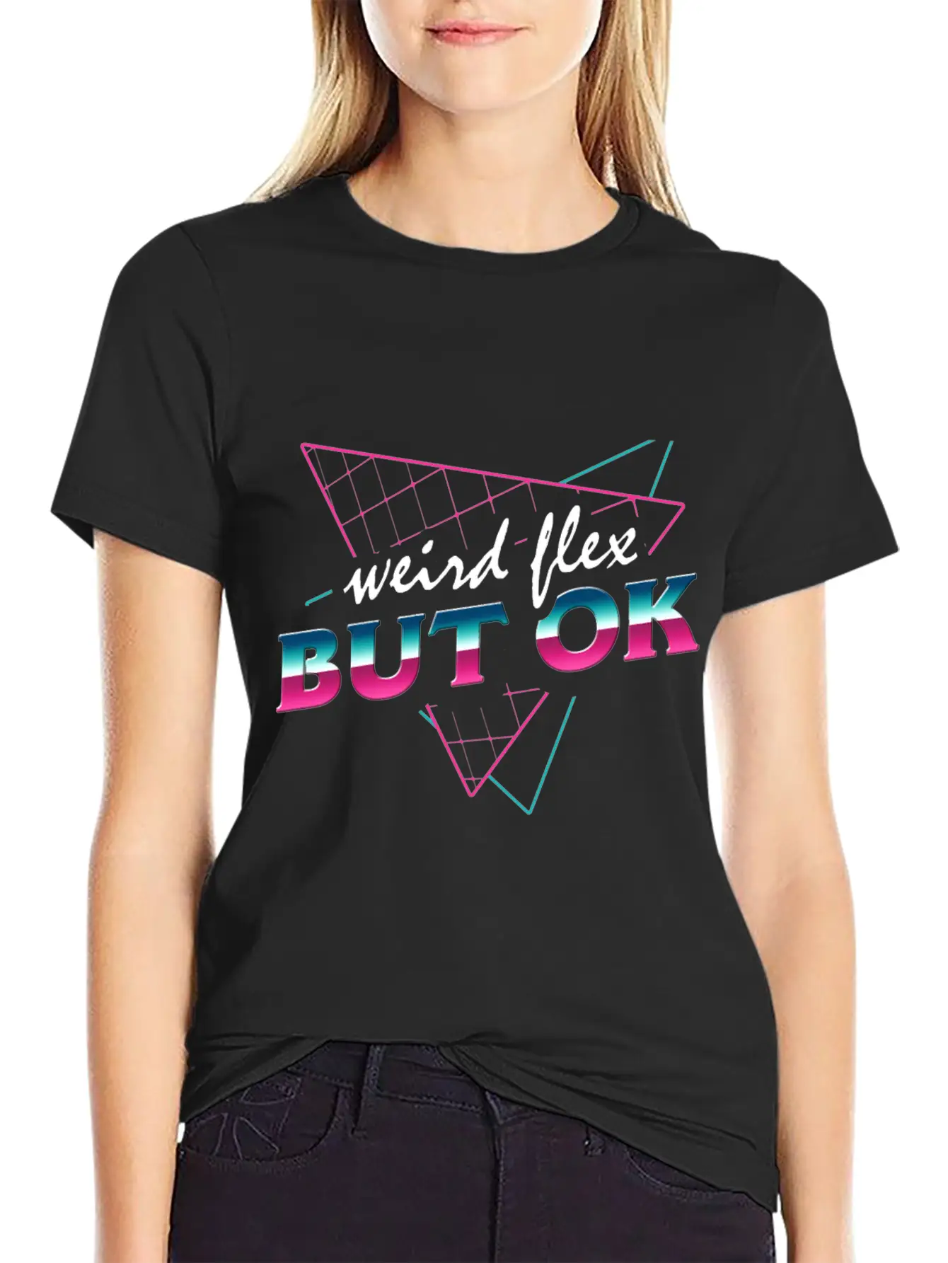 Weird Flex But OK Unisex Casual T-Shirt – Clean Design For Daily Comfort