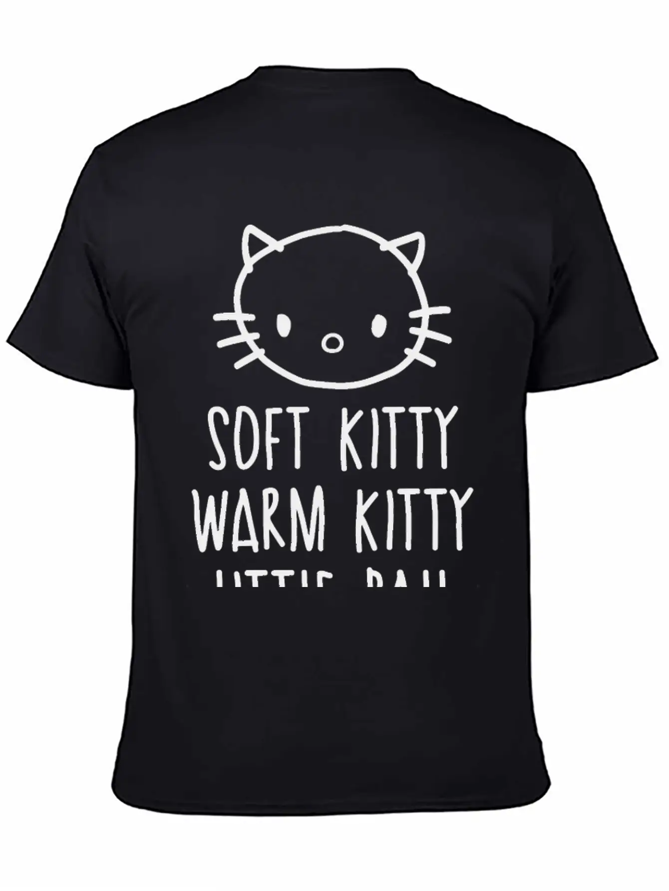 Weird Kitty Stylish Everyday T-Shirt – Unisex Basic Cotton Tee