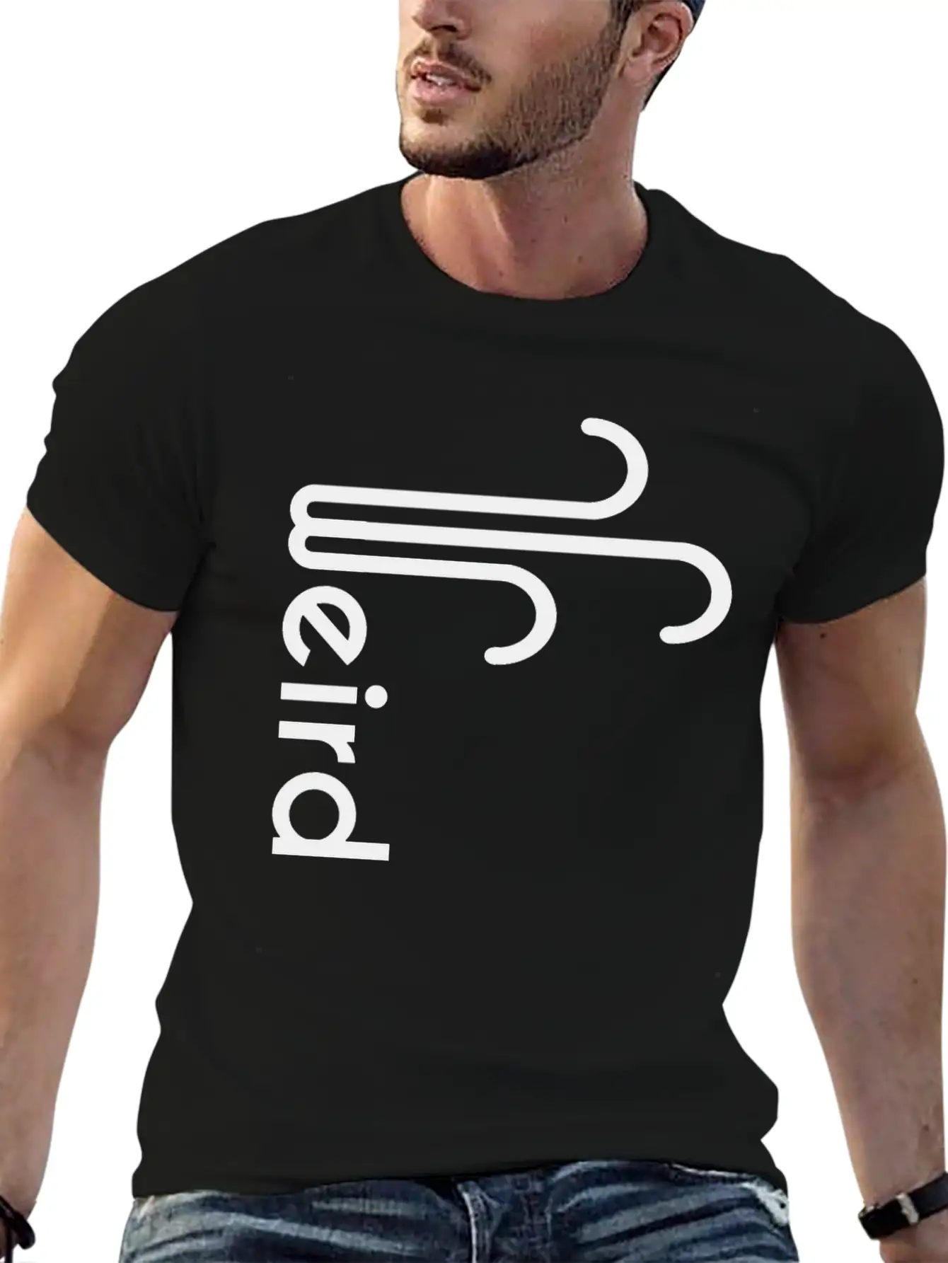 Weird Unisex Casual T-Shirt ��� Clean Design For Daily Comfort