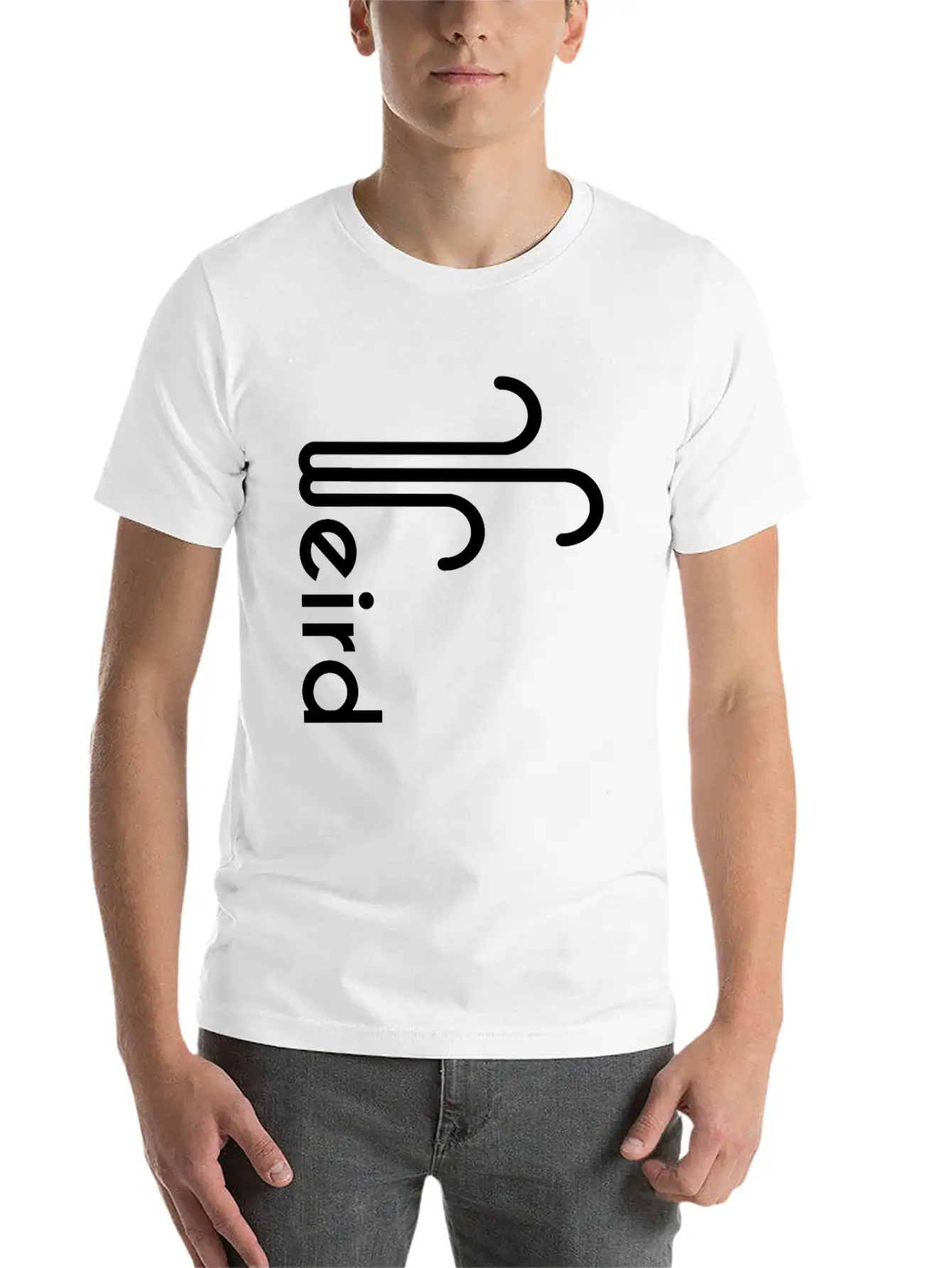 Weird Unisex Casual T-Shirt ��� Clean Design For Daily Comfort