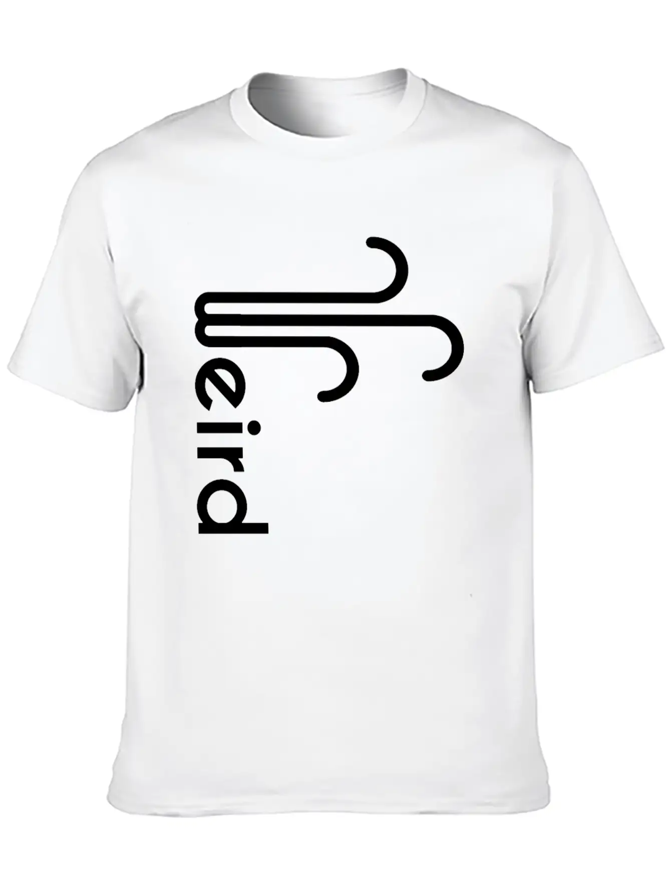 Weird Unisex Casual T-Shirt ��� Clean Design For Daily Comfort