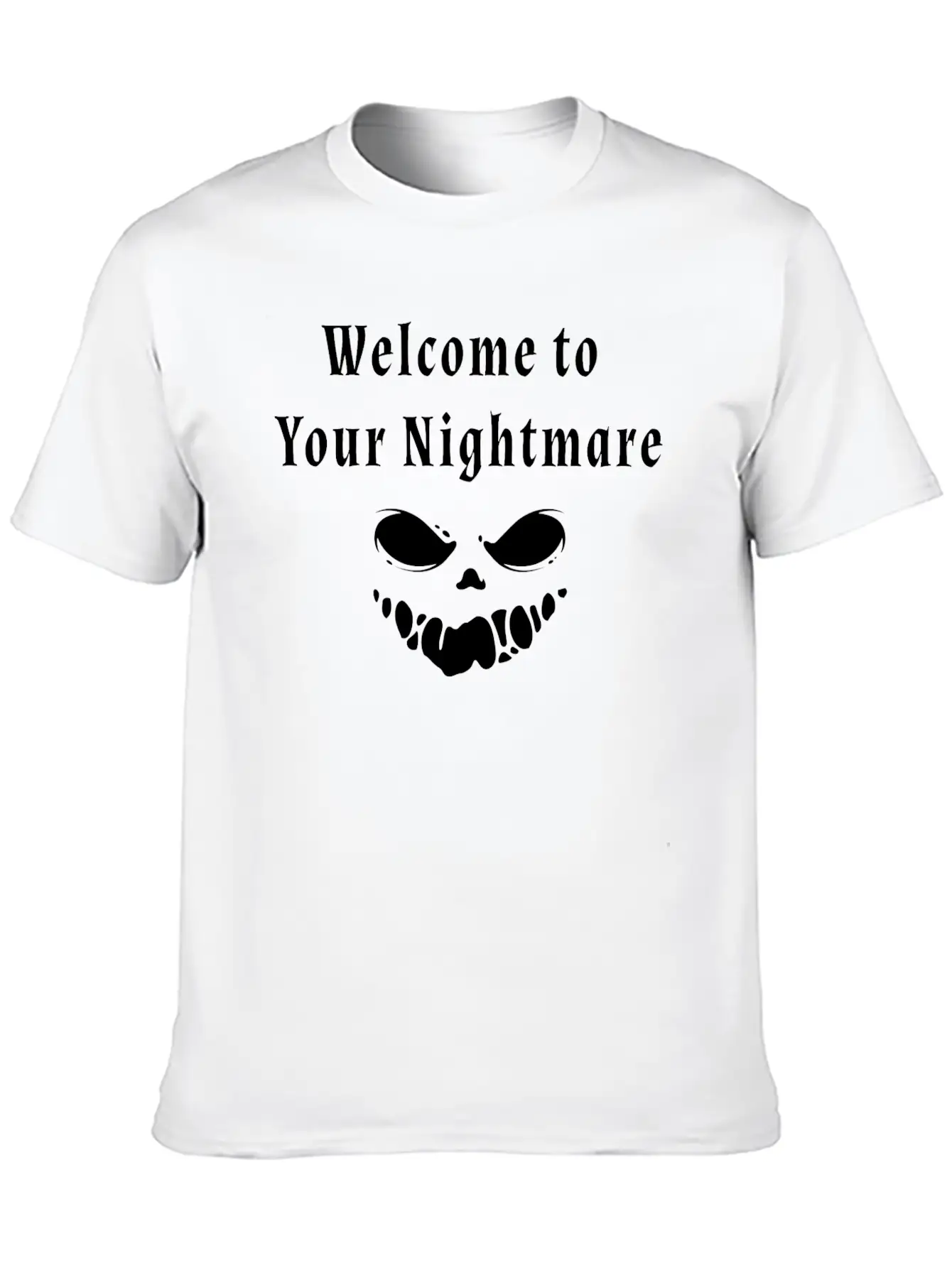 Welcome To Your Nightmare Soft Cotton Short Sleeve Tee – Unisex Wardrobe Staple
