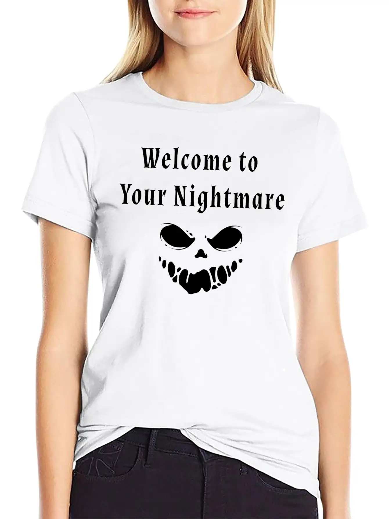 Welcome To Your Nightmare Soft Cotton Short Sleeve Tee – Unisex Wardrobe Staple