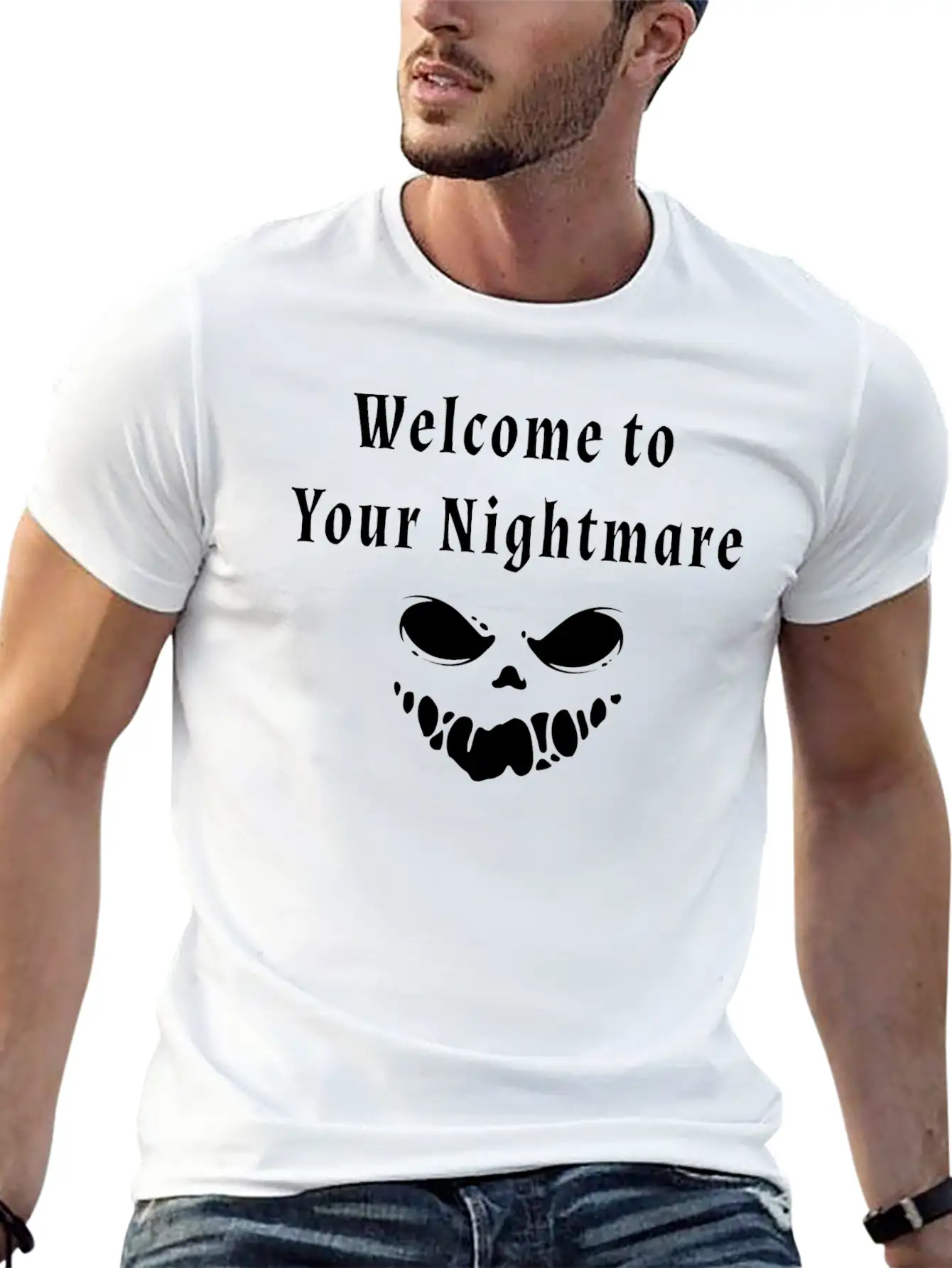 Welcome To Your Nightmare Soft Cotton Short Sleeve Tee – Unisex Wardrobe Staple