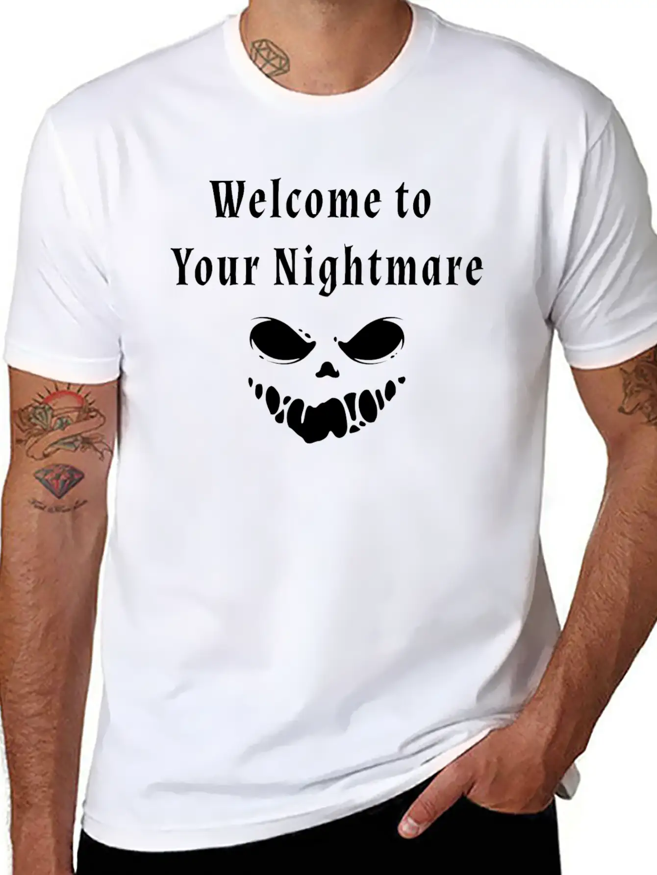 Welcome To Your Nightmare Soft Cotton Short Sleeve Tee – Unisex Wardrobe Staple