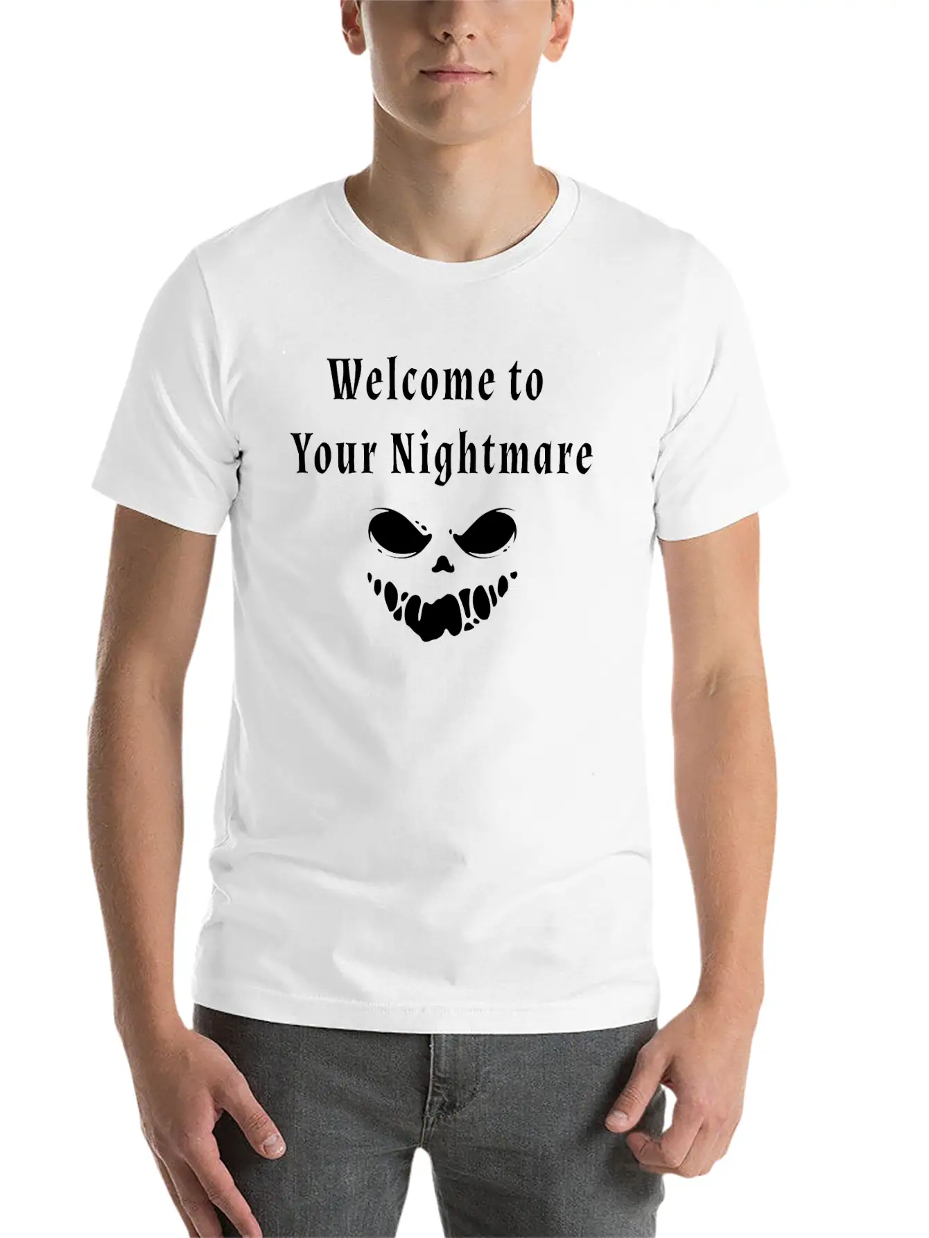 Welcome To Your Nightmare Soft Cotton Short Sleeve Tee – Unisex Wardrobe Staple