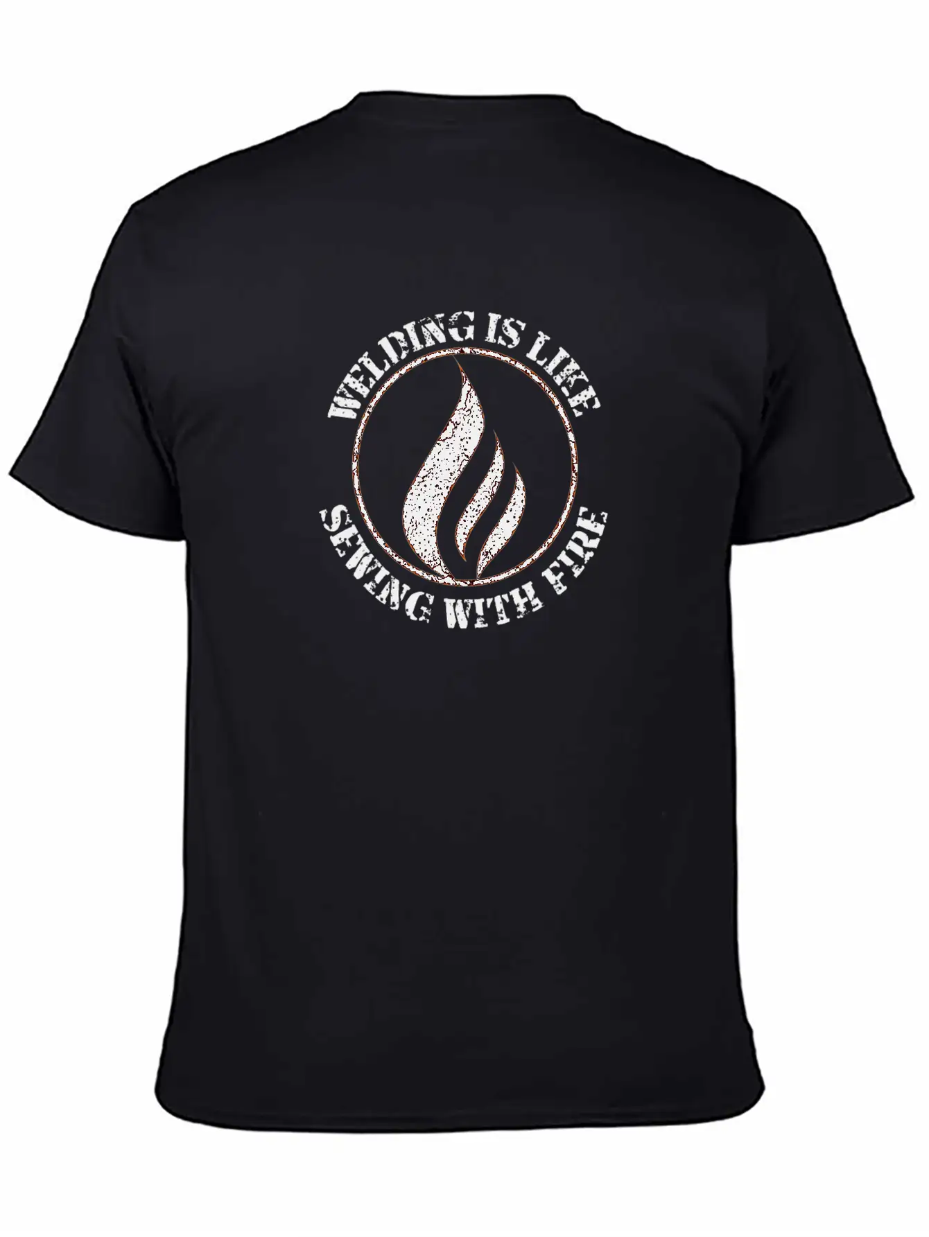 Welding Is Like Sewing With Fire Stylish Everyday T-Shirt – Unisex Basic Cotton Tee