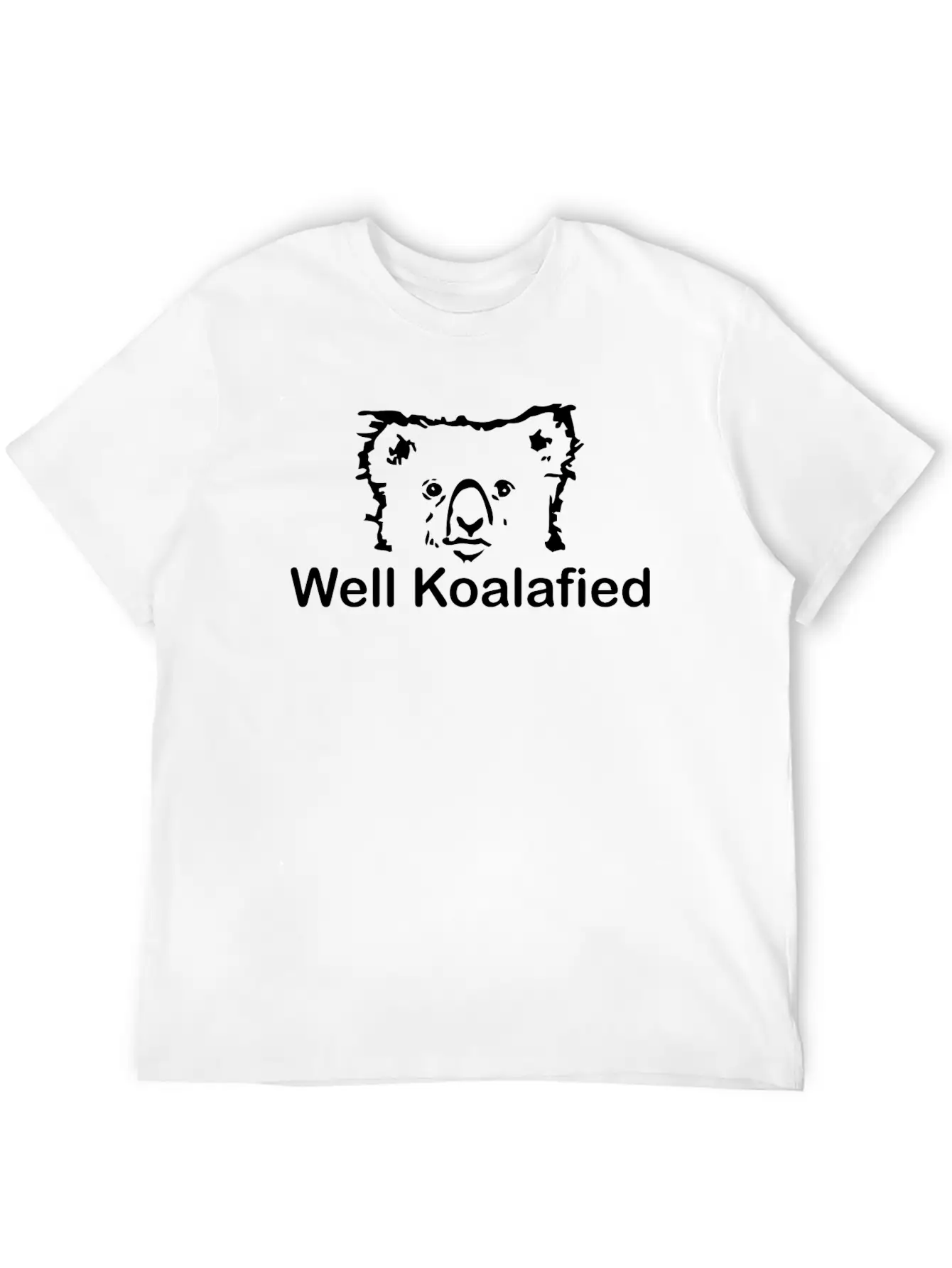 Well Koalafied Unisex Casual T-Shirt – Clean Design For Daily Comfort
