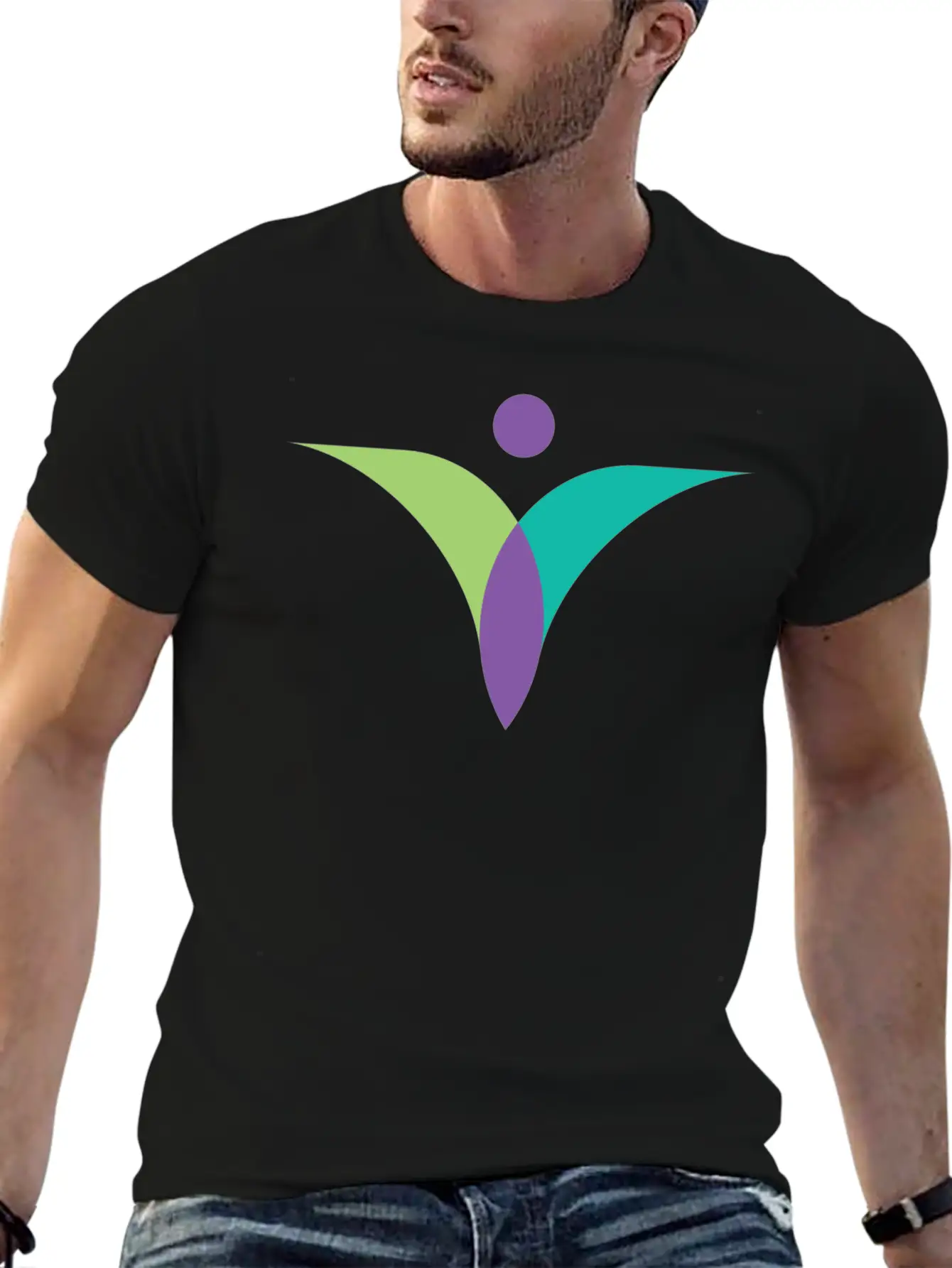 Wellness Lightweight Cotton T-Shirt – Daily Comfort Graphic Shirt